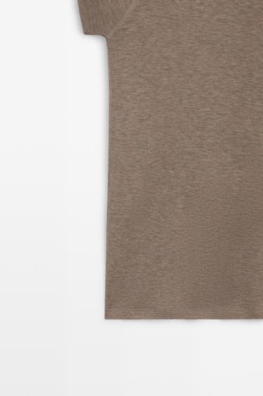 Short sleeve raglan T-shirt — MINK 7