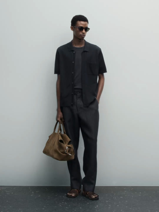 100% mercerised cotton overshirt