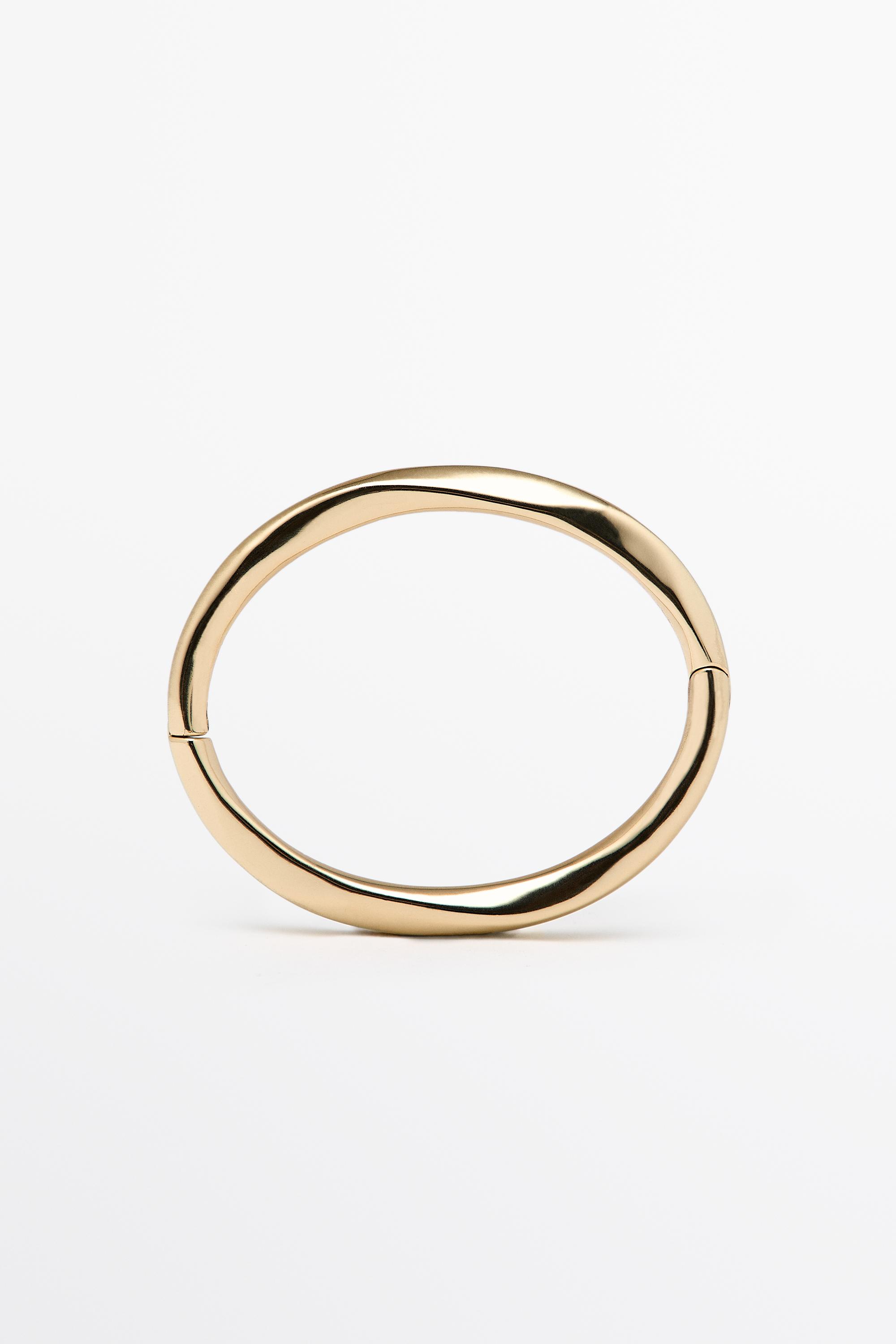 Fine irregular contour bracelet — GOLDEN