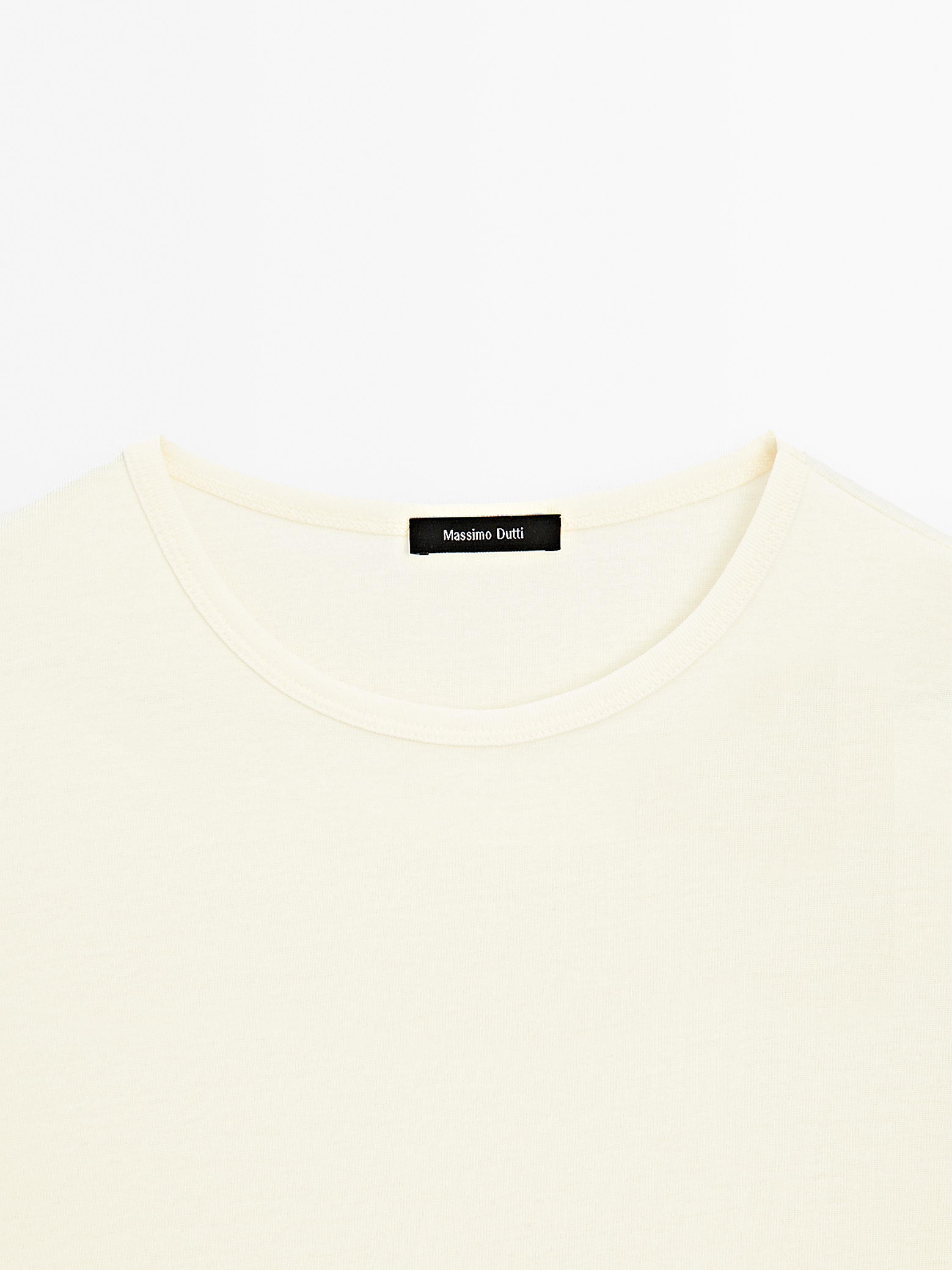 100% mercerised cotton short sleeve T-shirt
