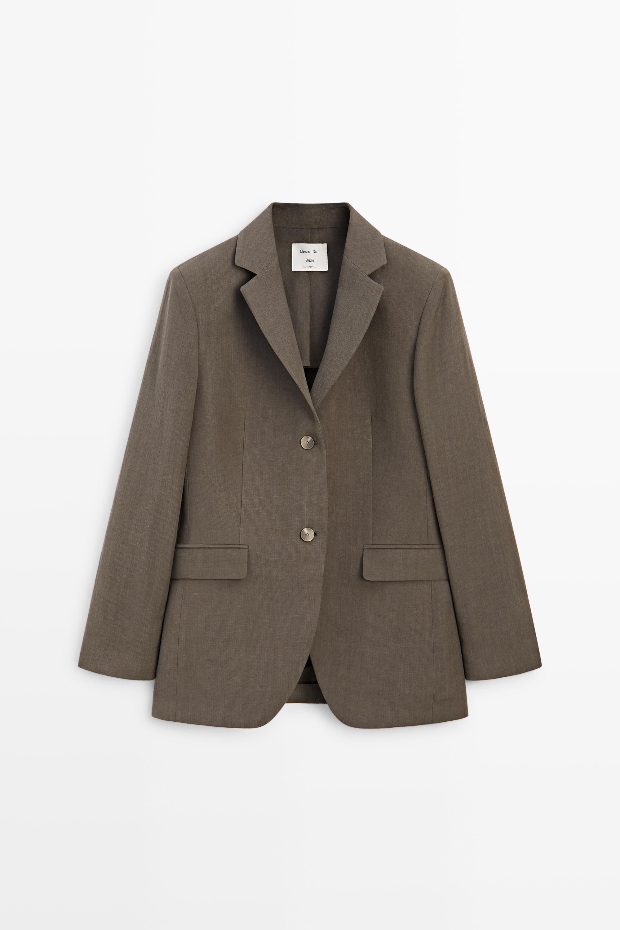 Blazer sartoriale in lino - STUDIO