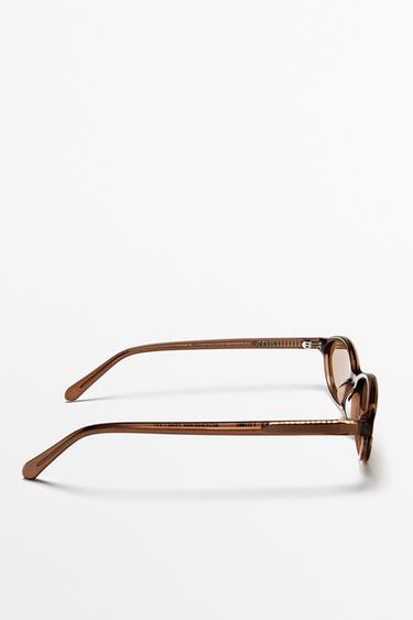 Oval sunglasses — Caramel 4