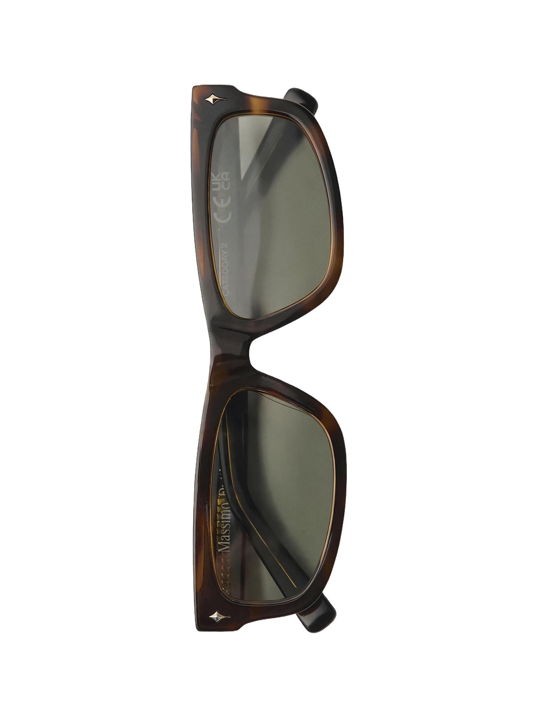 Narrow sunglasses — BROWN