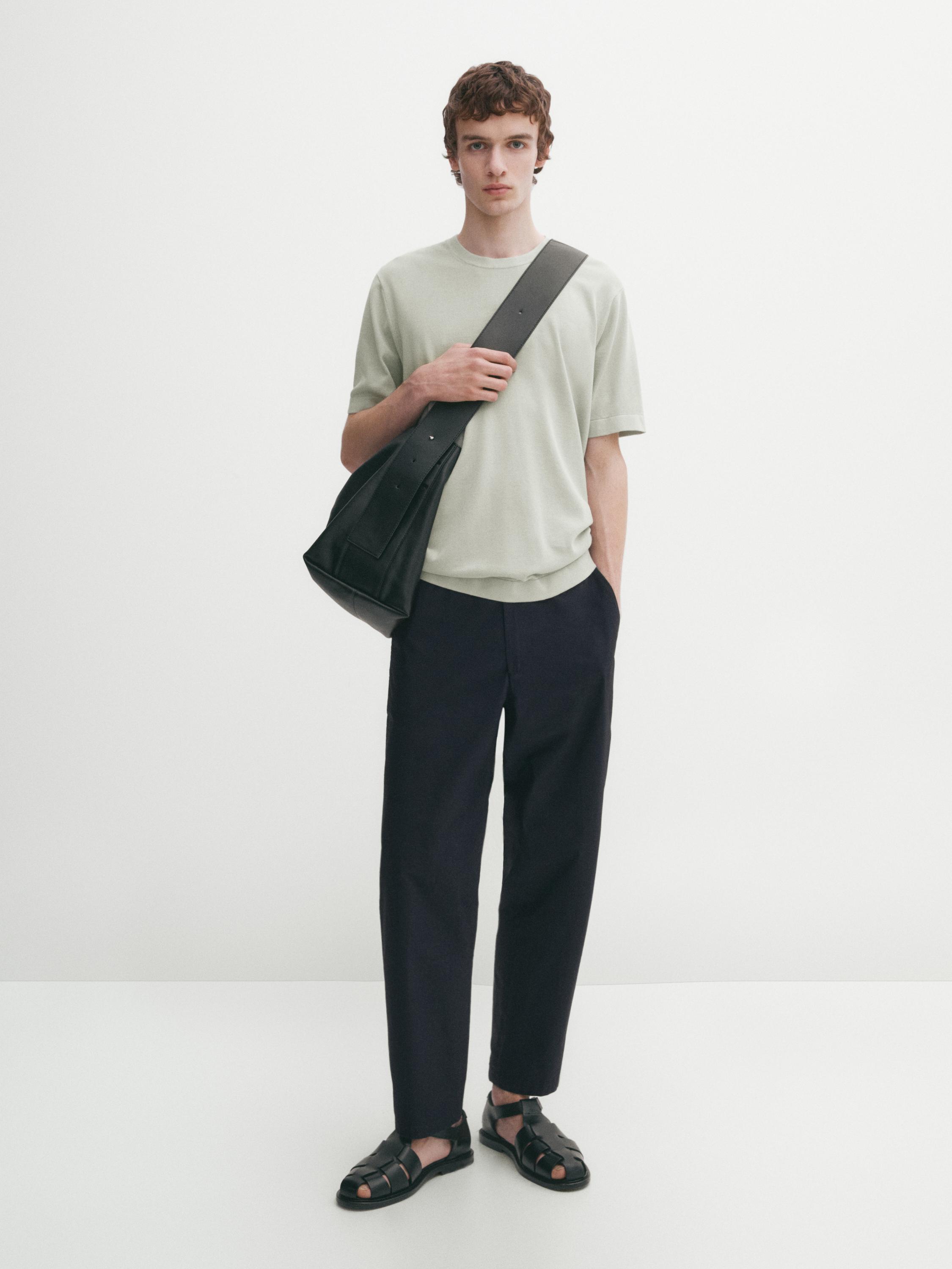 100% cotton short sleeve knit T-shirt