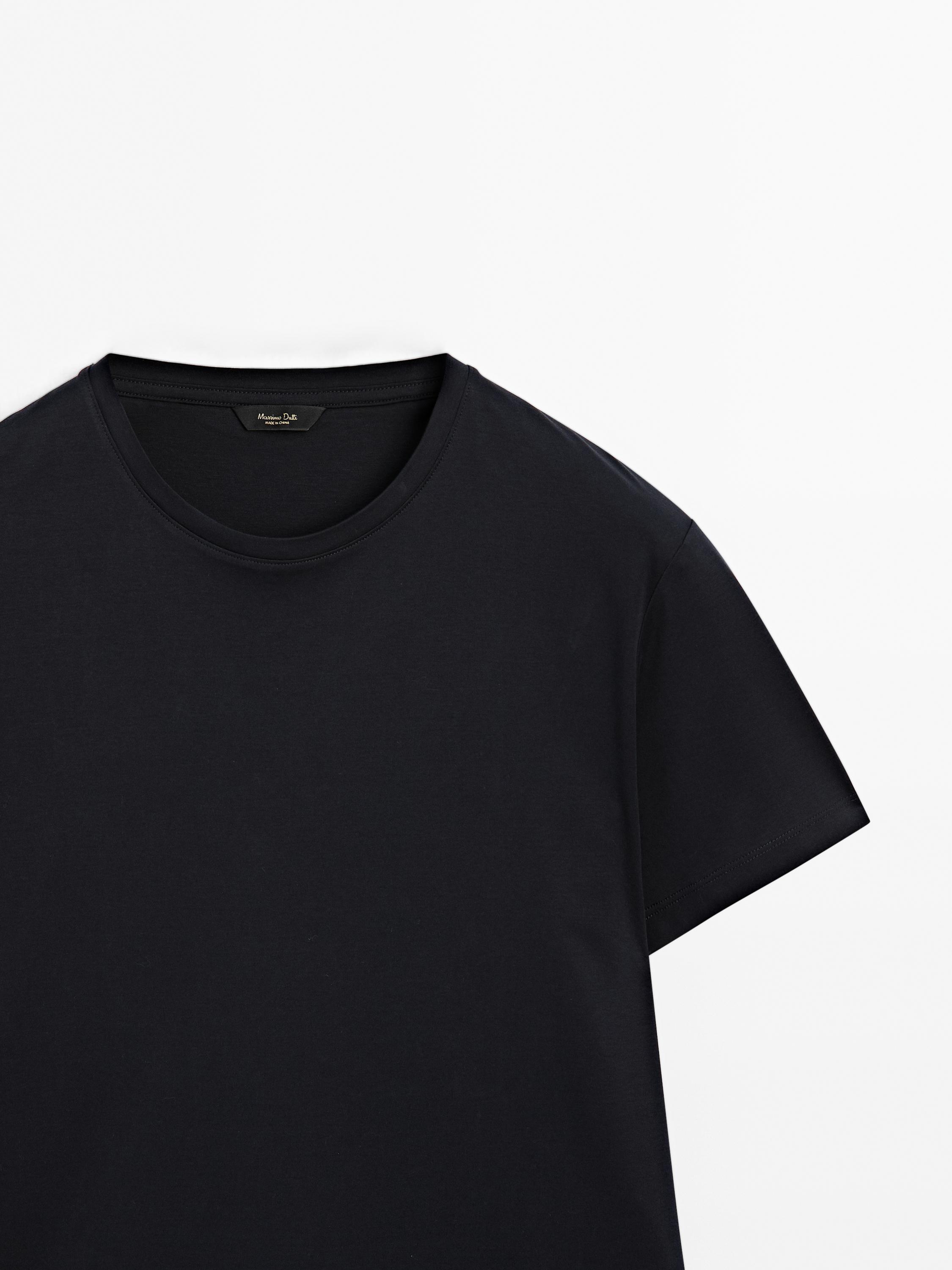 100% mercerised cotton T-shirt