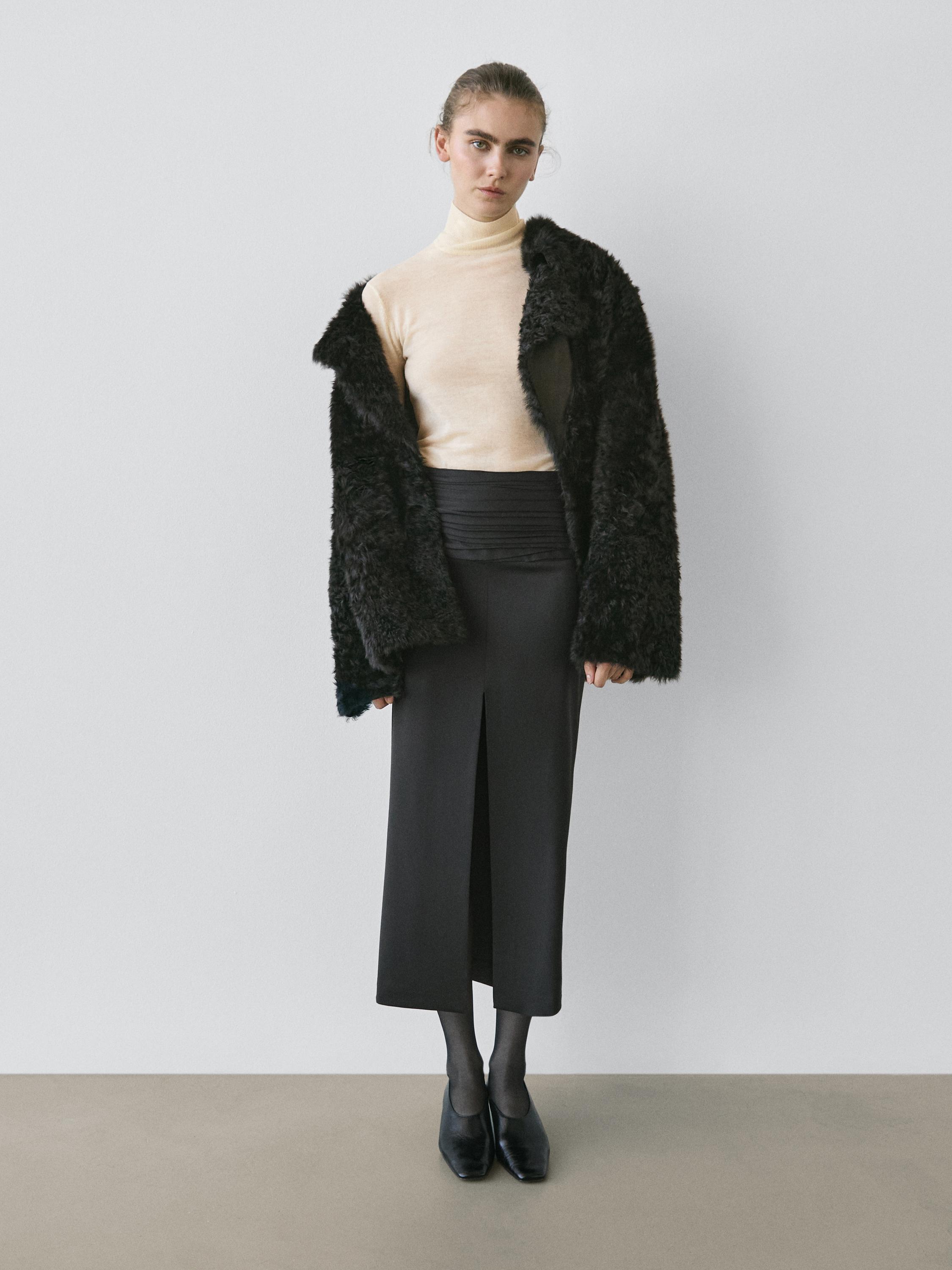 Jersey punto cuello perkins lana - STUDIO