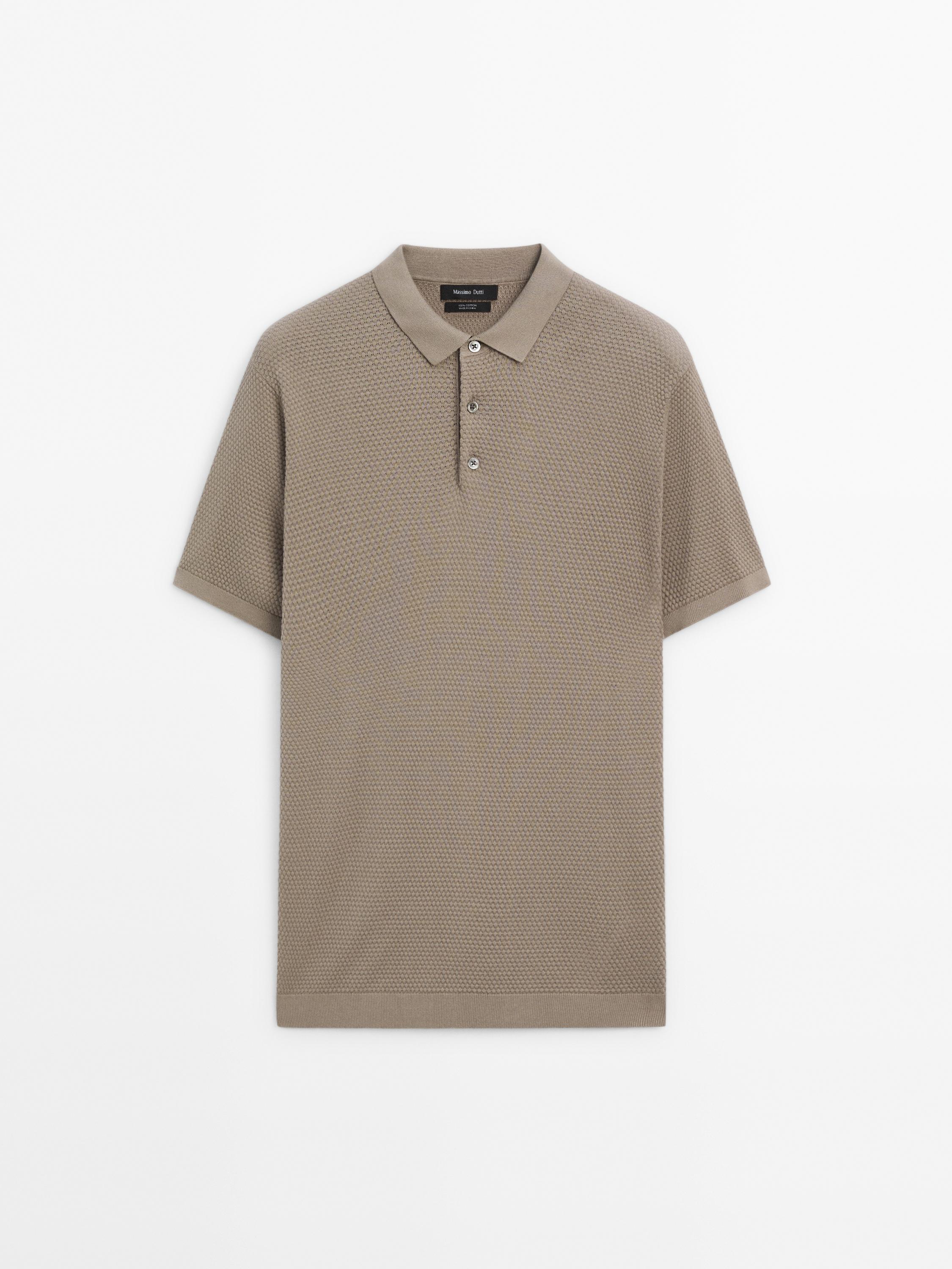 Jersey polo punto 100% algodón