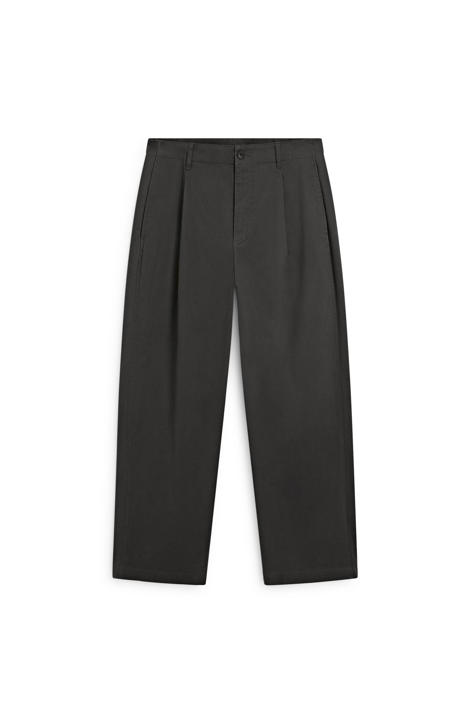 Massimo Dutti Pile detaylı barrel fit pantolon
