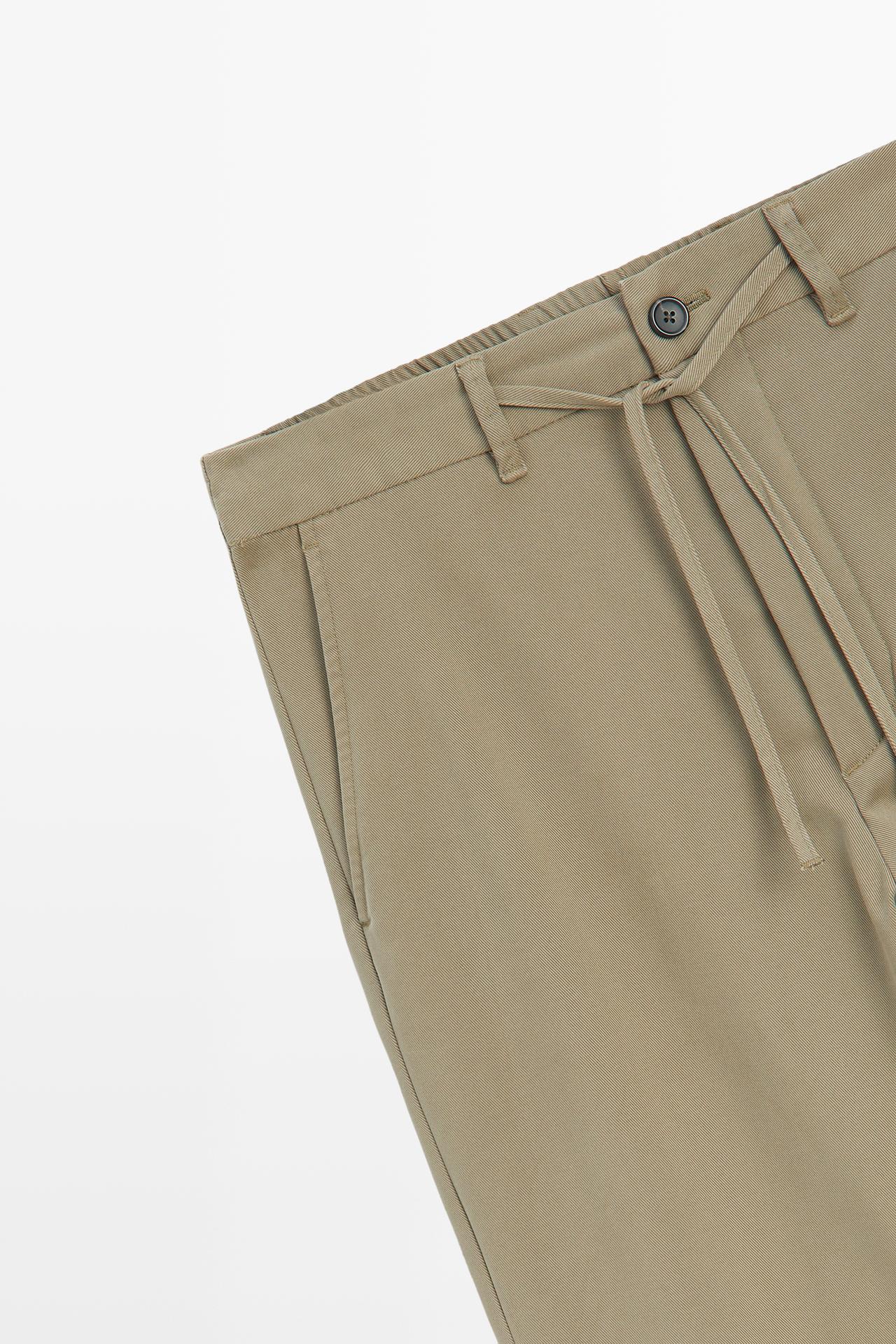 Jogger fit pants — BROWN