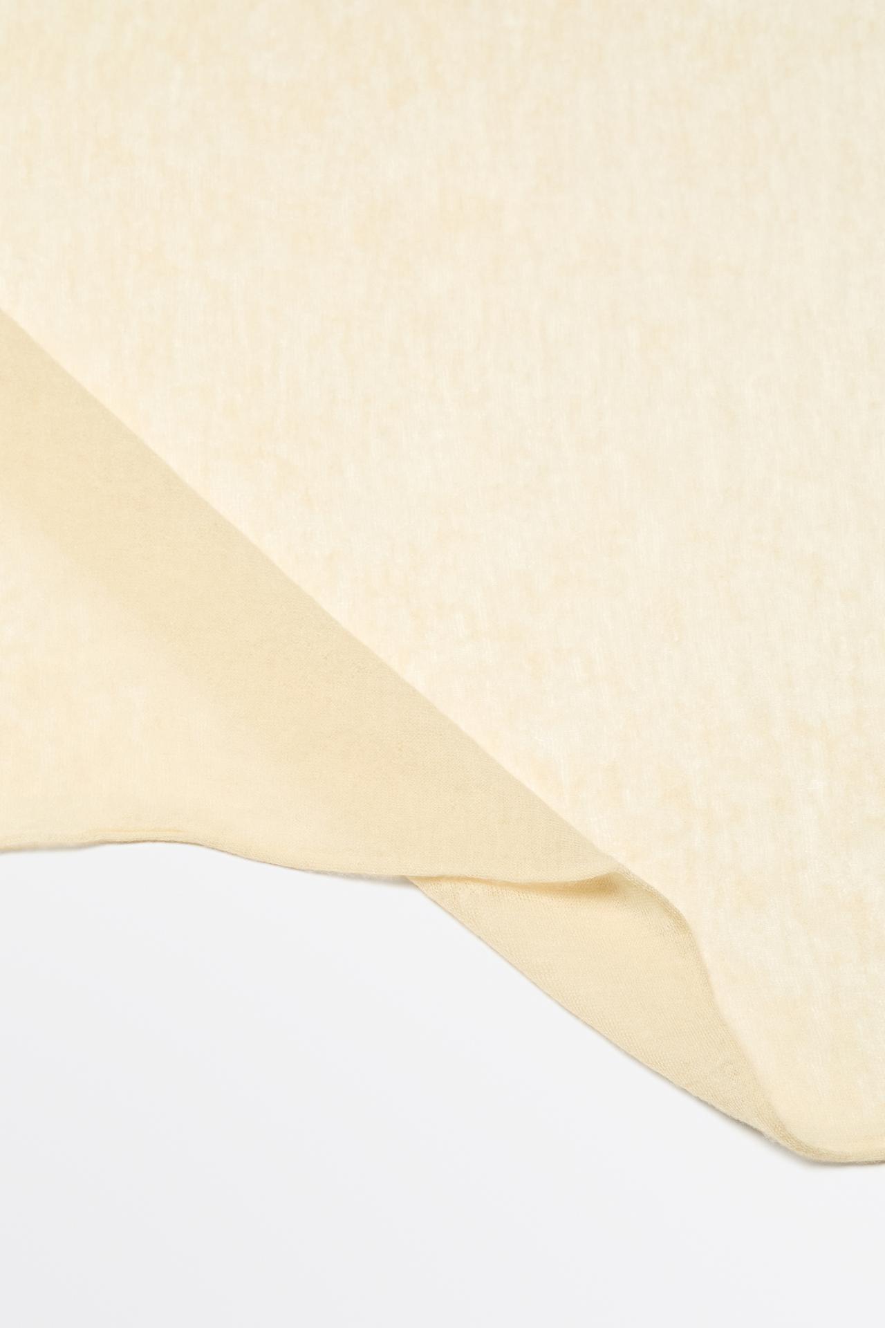 100% Cashmere scarf — Vanilla
