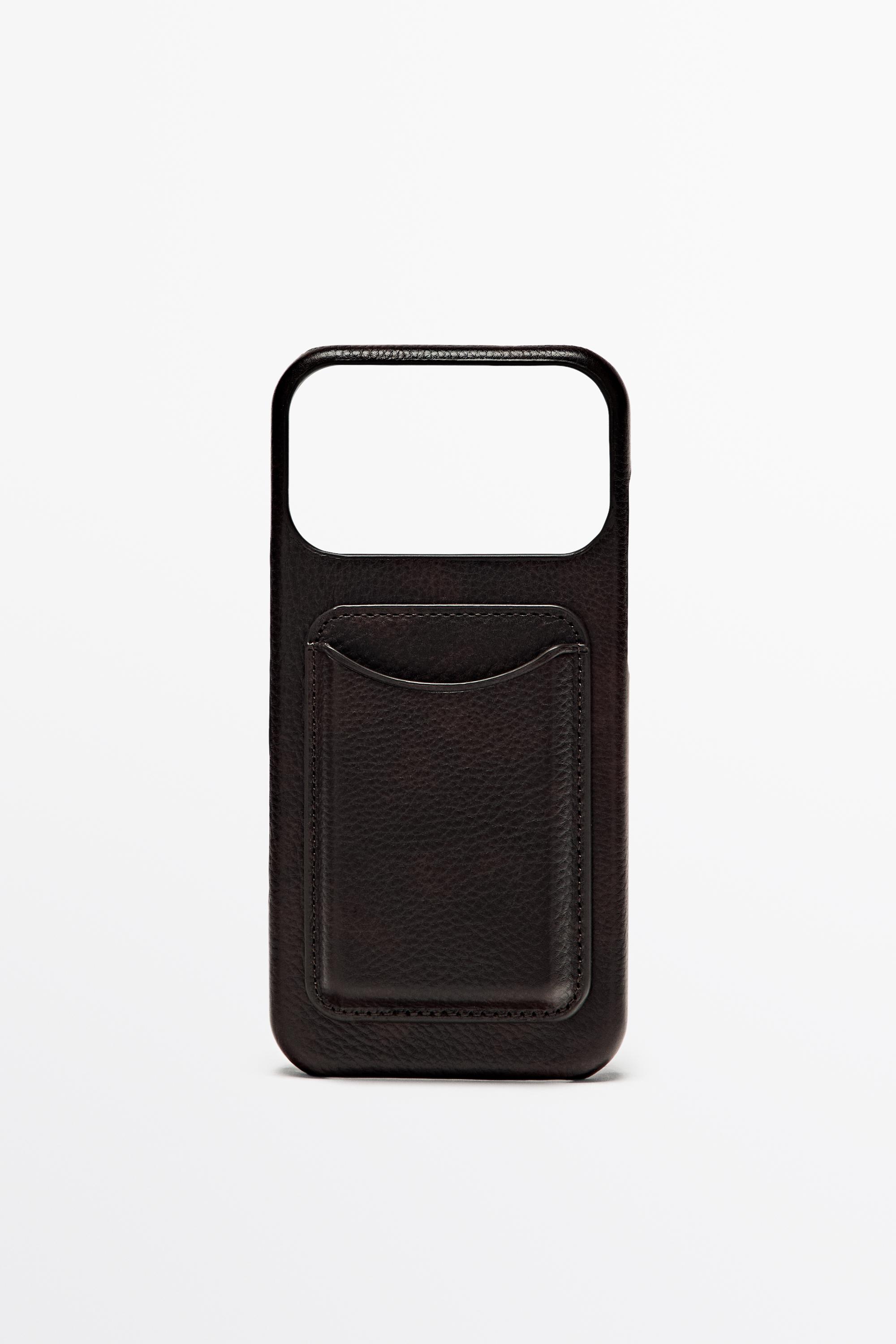 Nappa leather iPhone 17 Pro Max case
