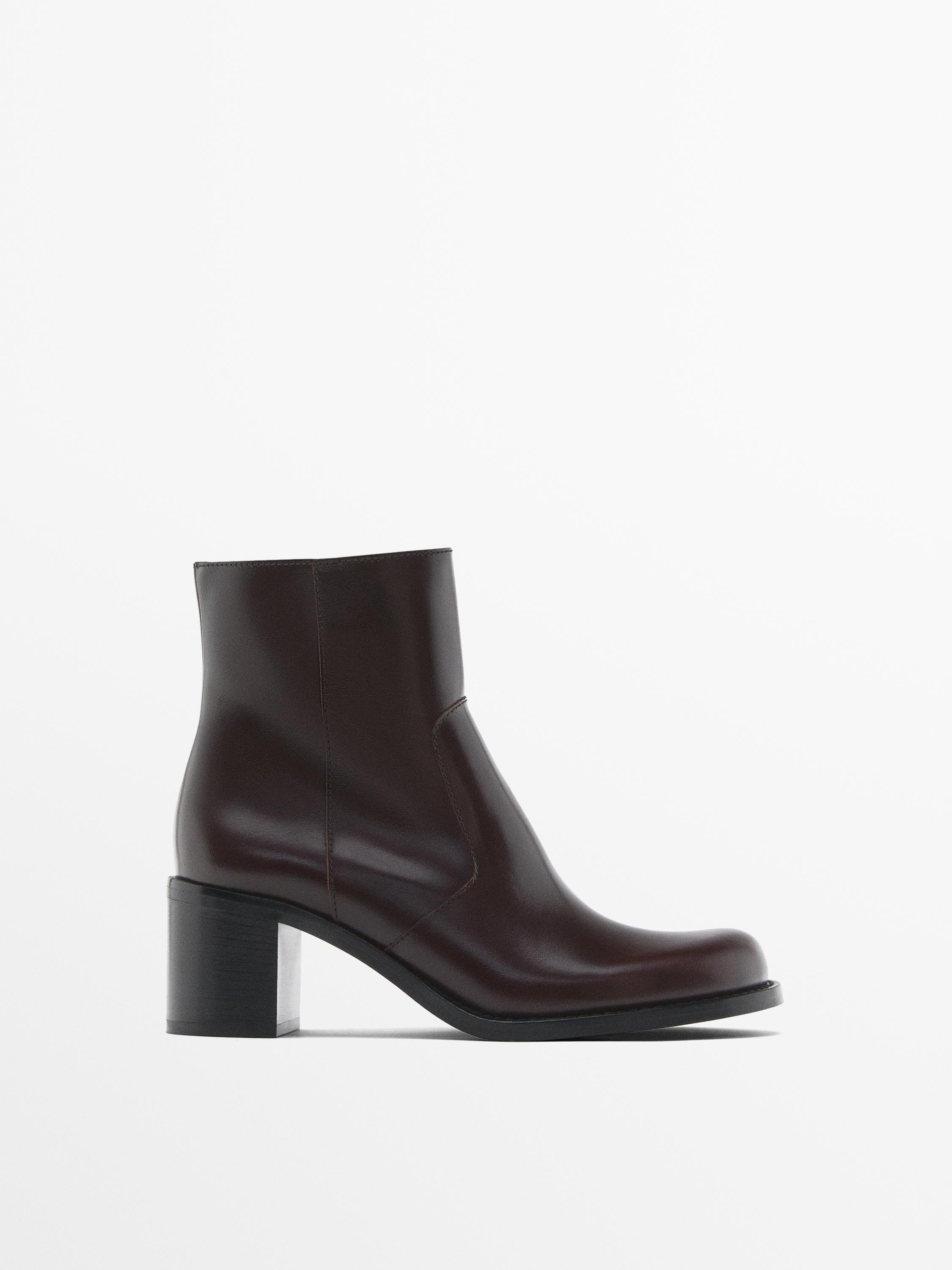 Women s ankle boots Massimo Dutti