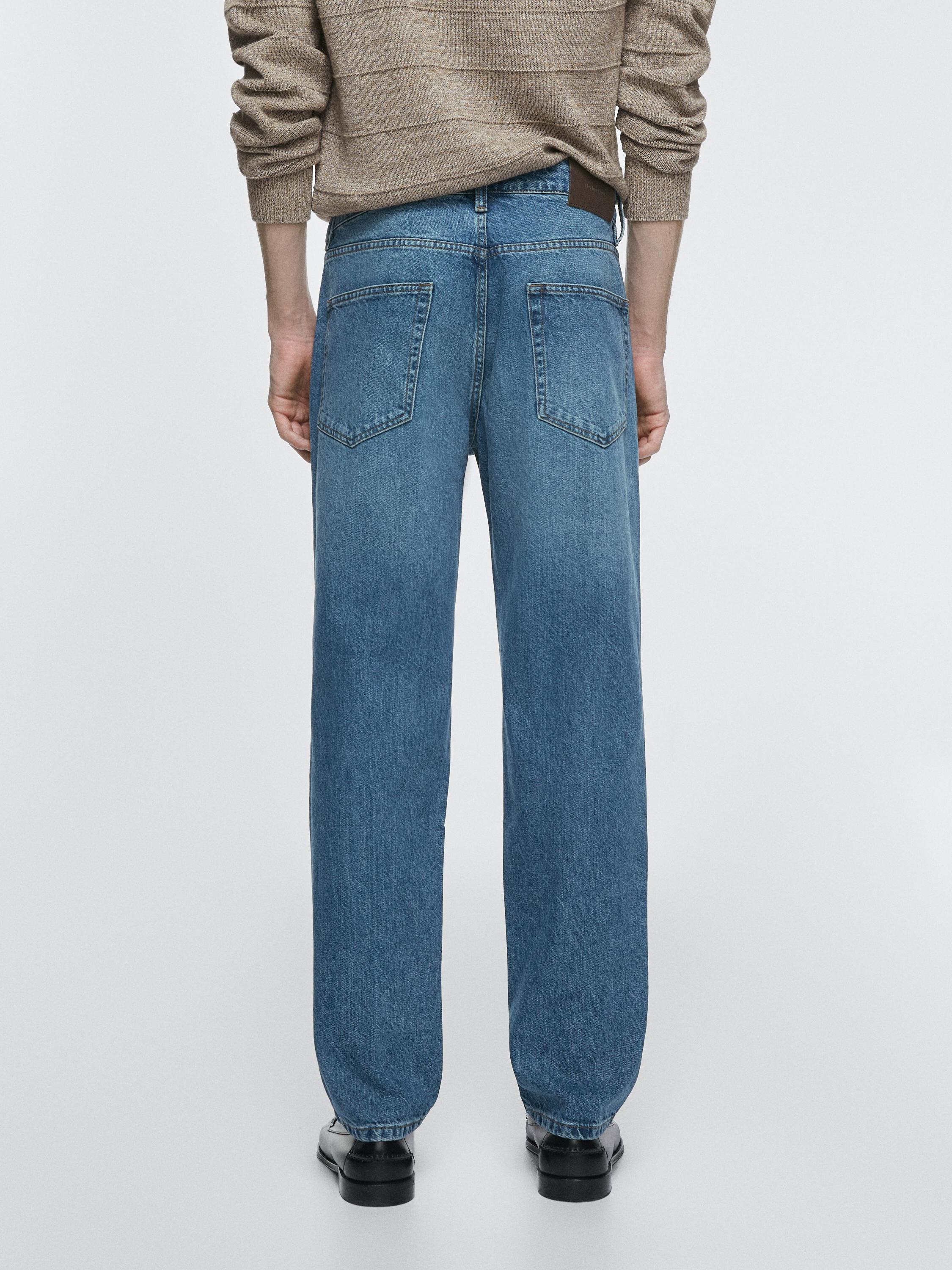 Tapered fit jeans — INDIGO