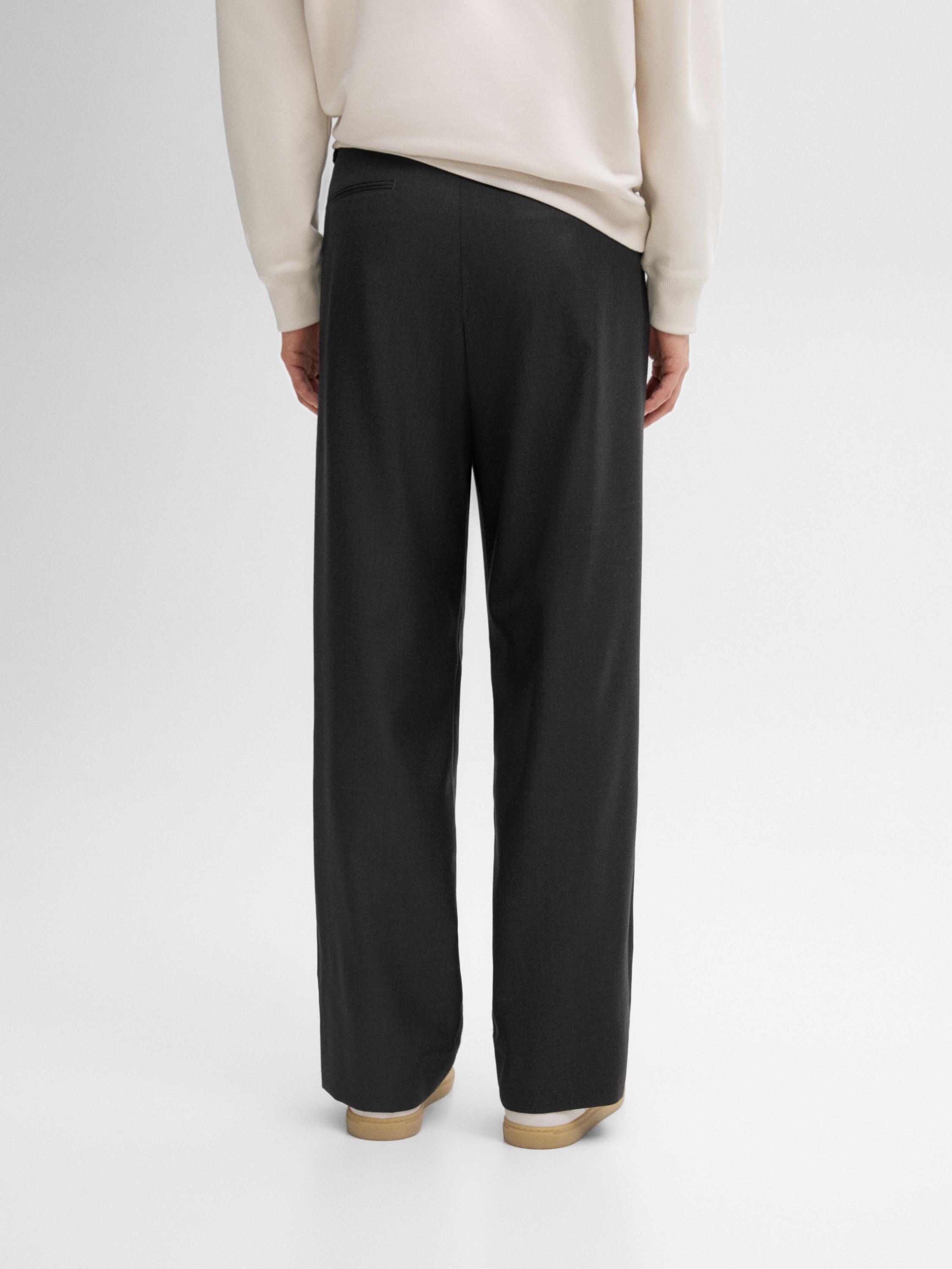 Pantalón pinzas wide fit