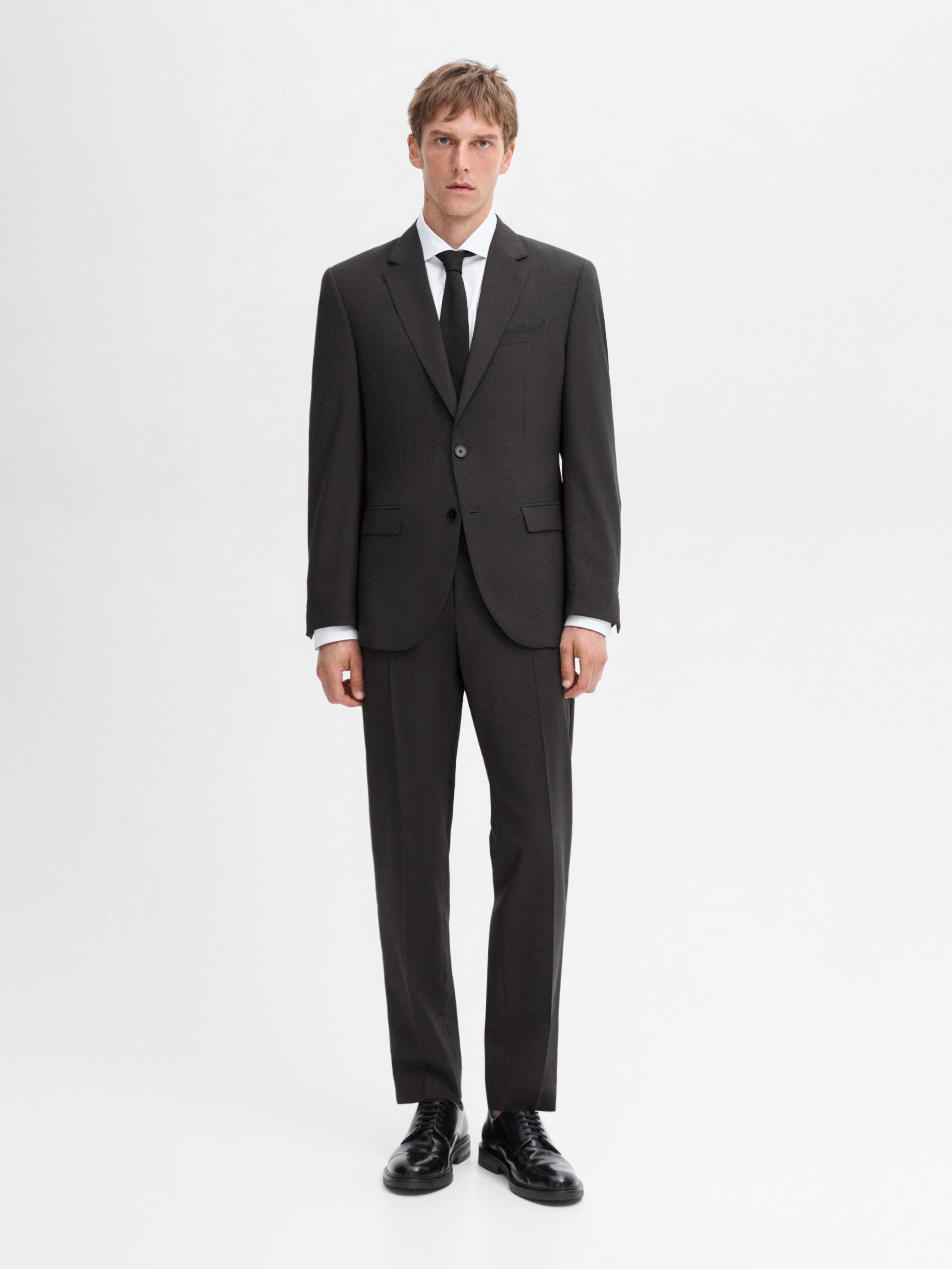 Anzughose Aus Reiner Wolle Grau Abendgarderobe Massimo Dutti anzughose-aus-reiner-wolle-grau-abendgarderobe-massimo-dutti