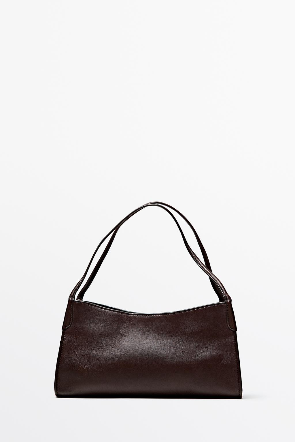 Massimo Dutti Nappa dəri çanta