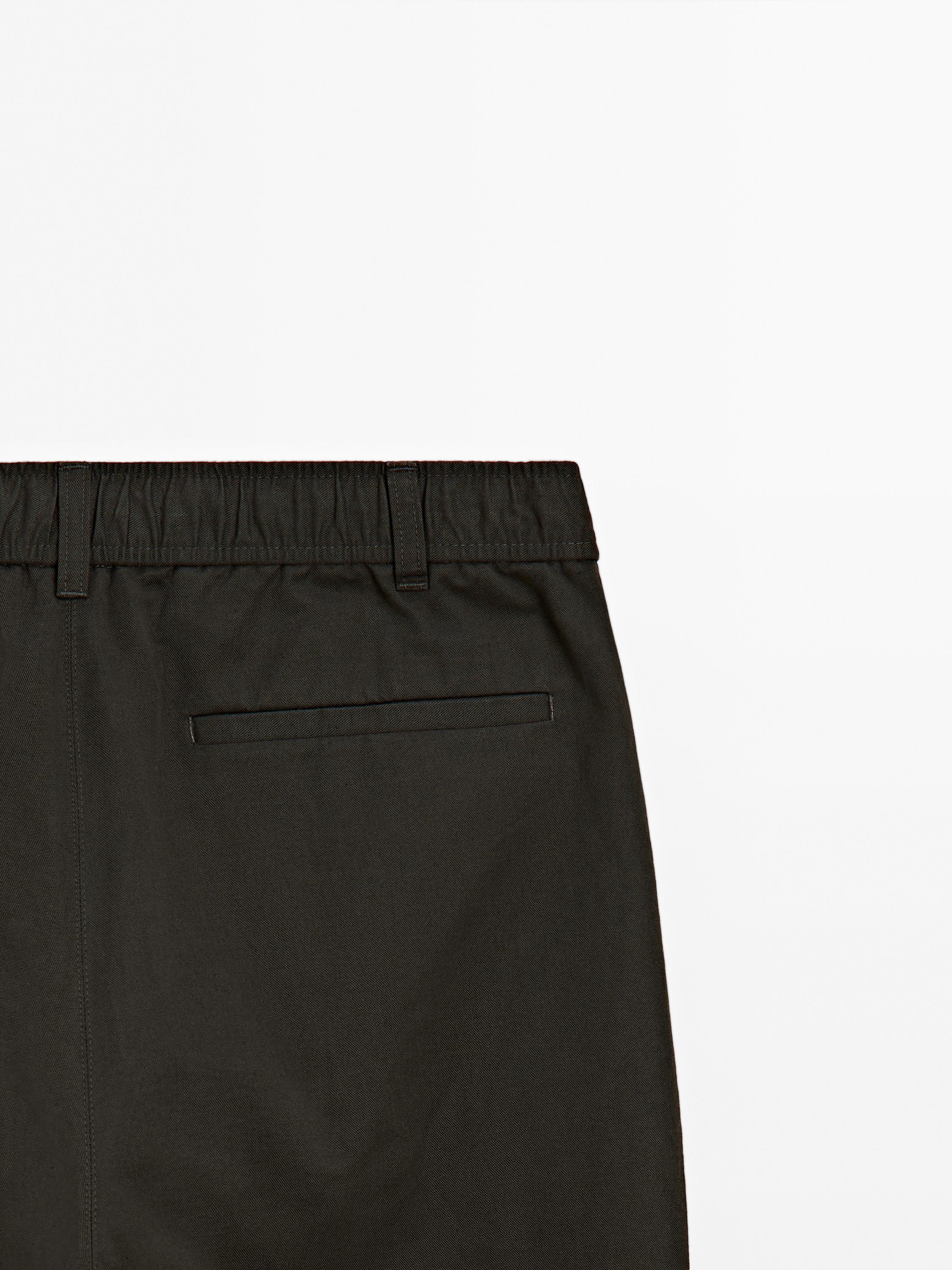Cotton blend joggers