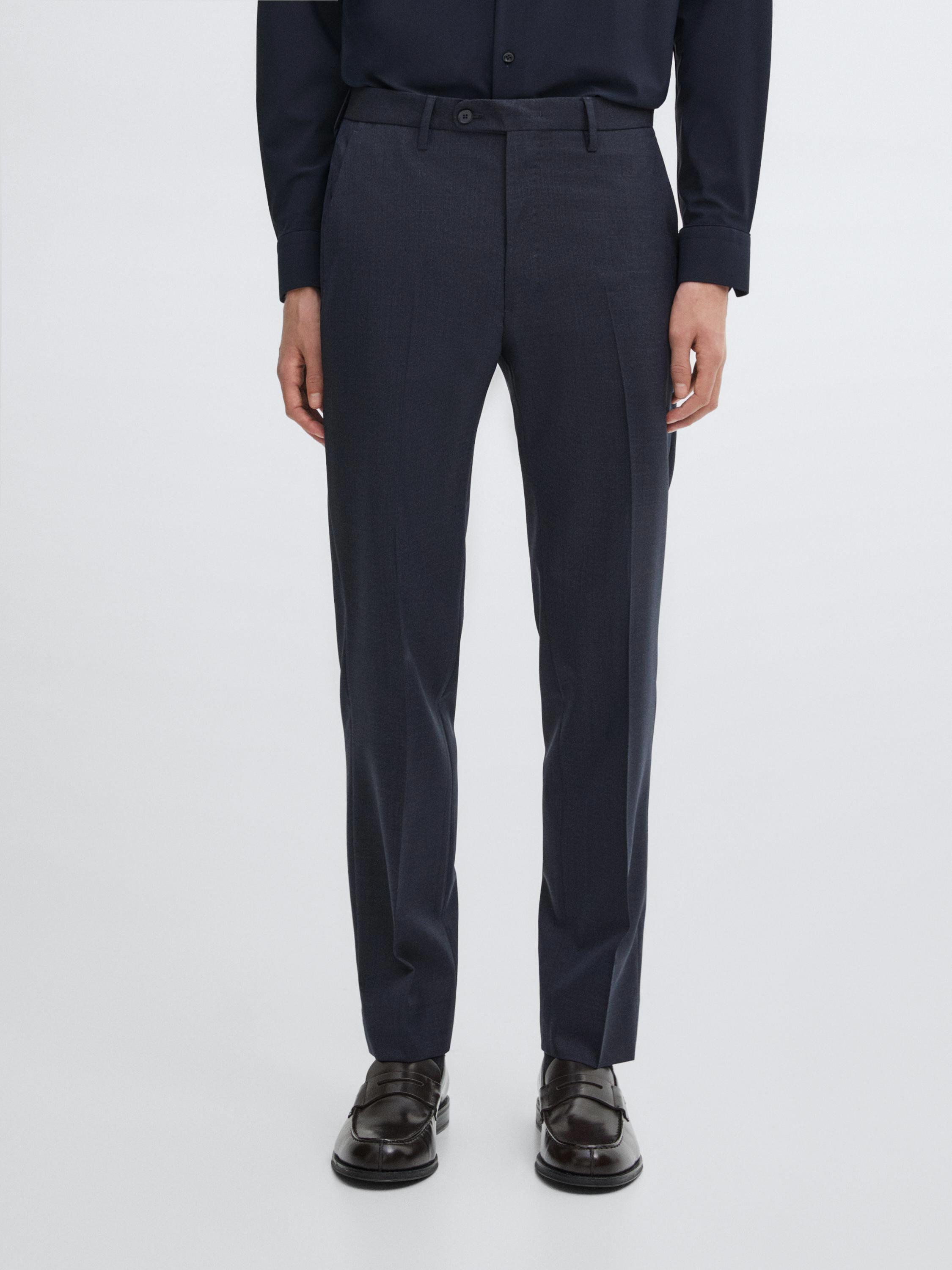 Pantalon de costume en laine