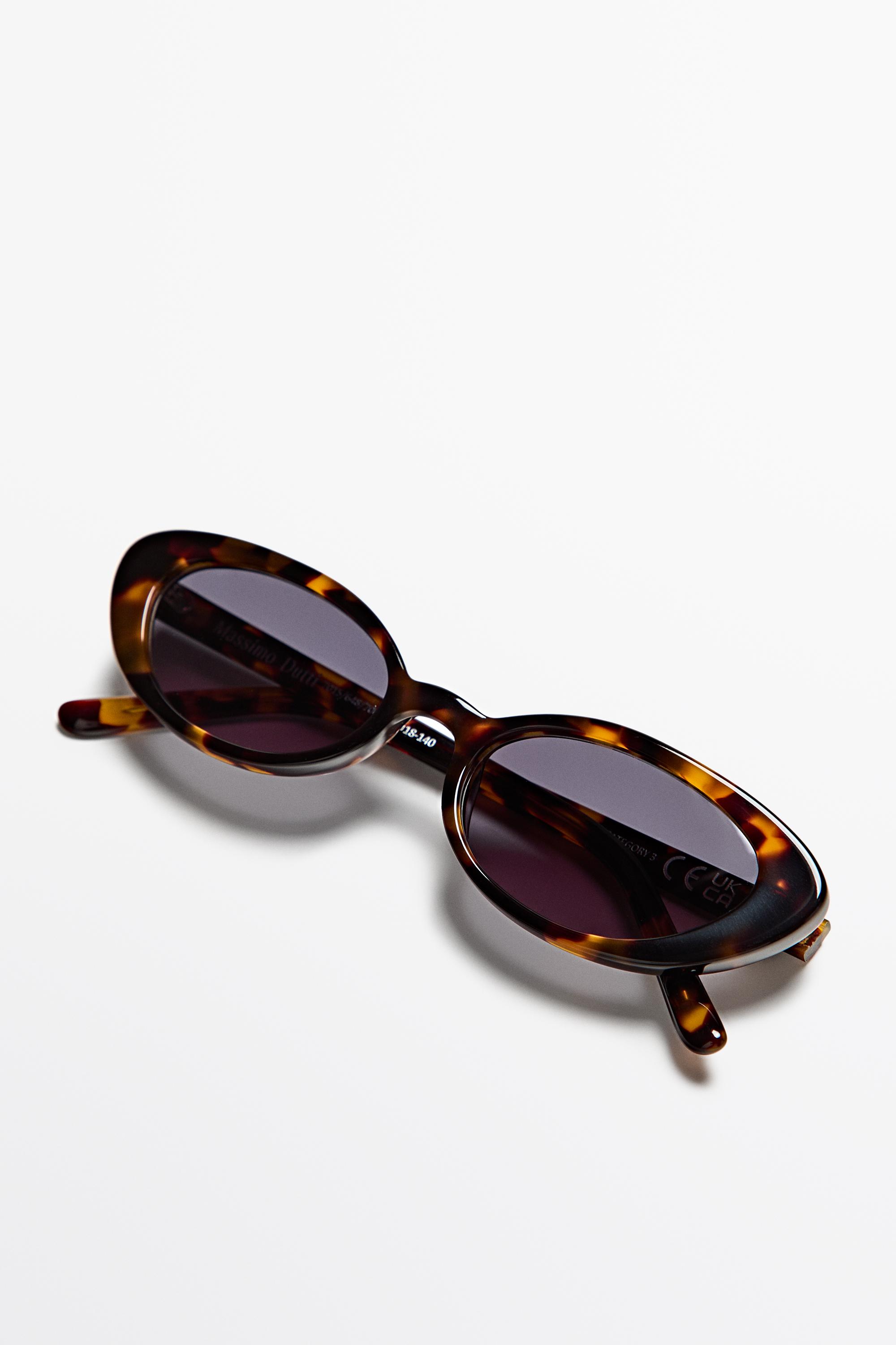 Tortoiseshell sunglasses — BROWN