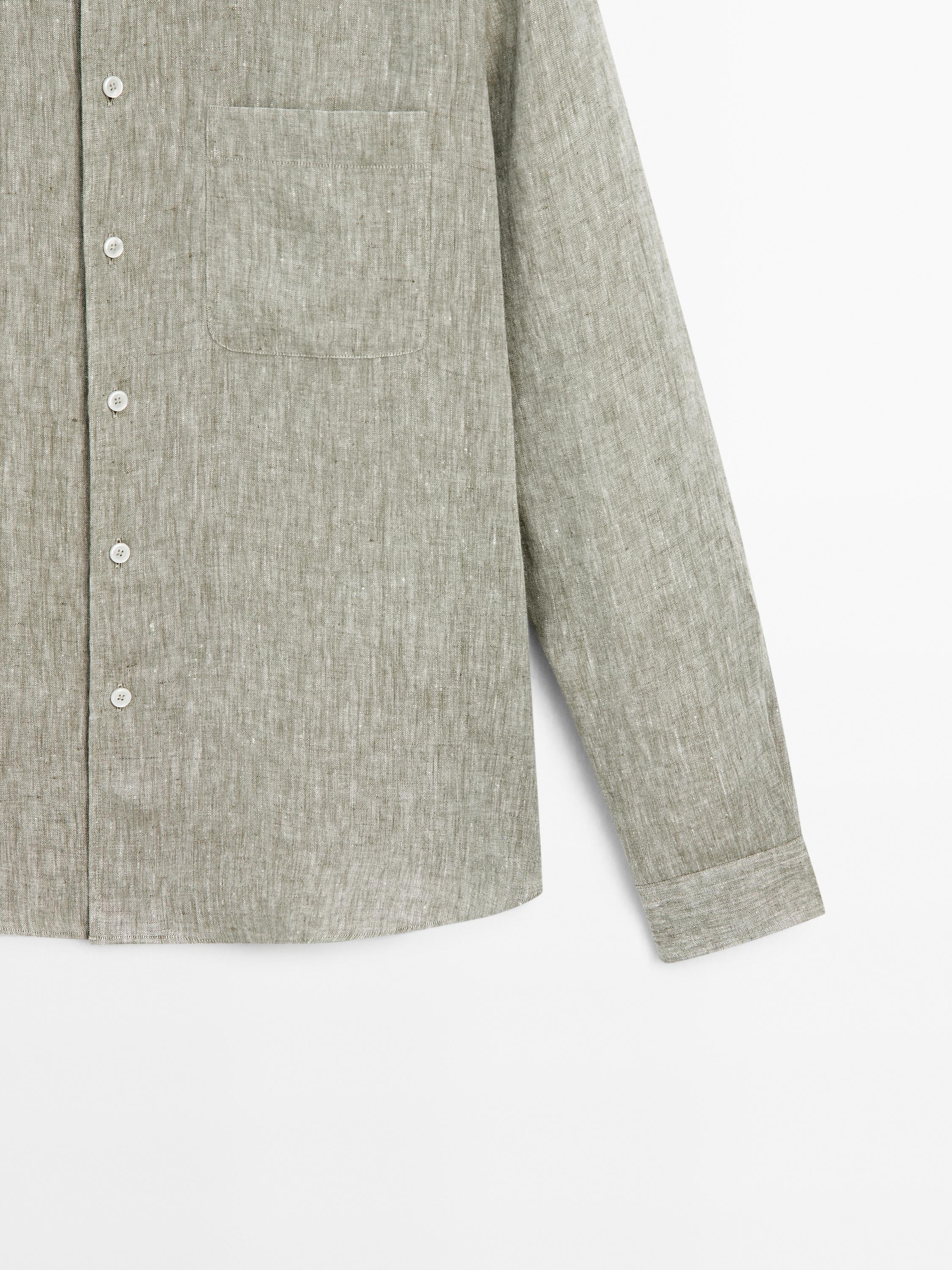 Regular-fit shirt with pocket