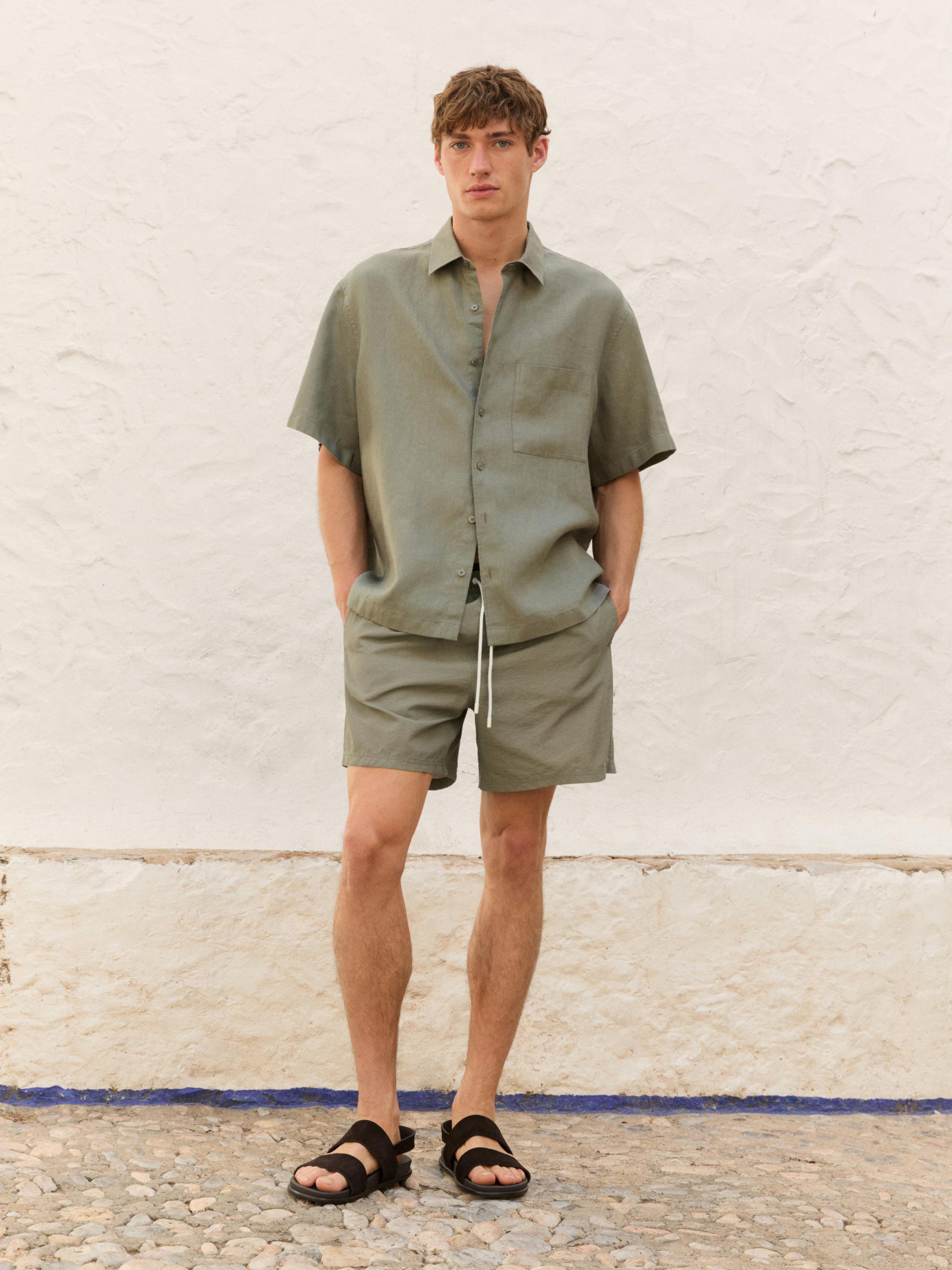 Plain swimming regular fit