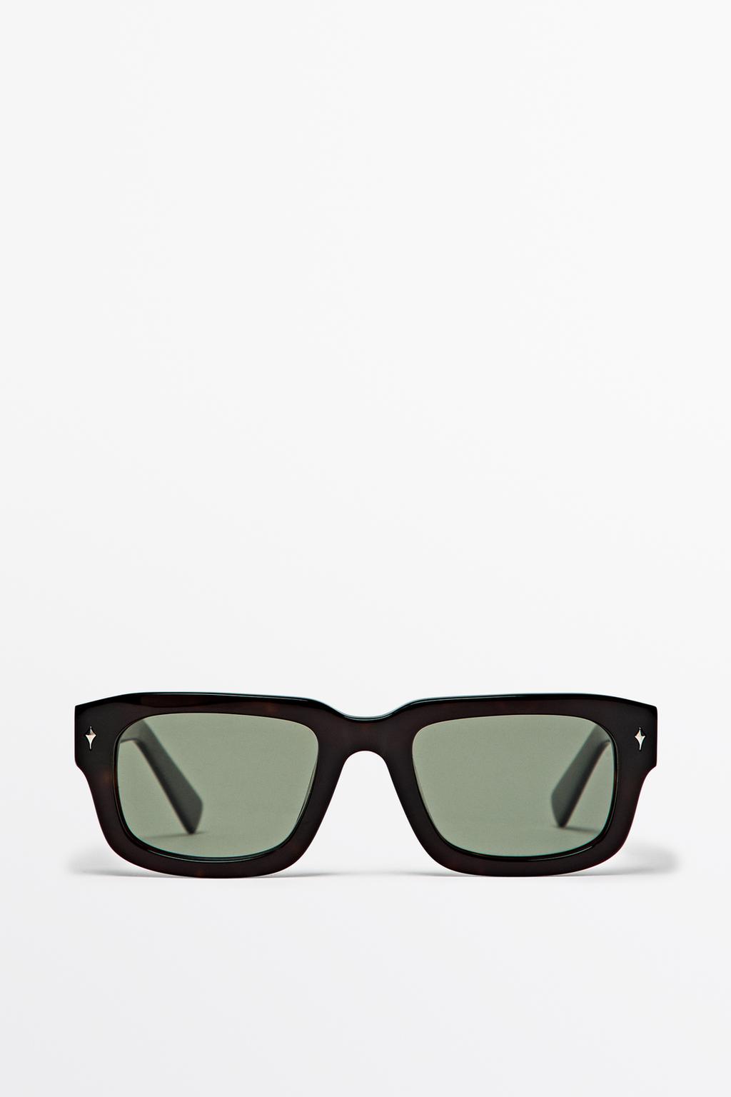 Rectangular sunglasses