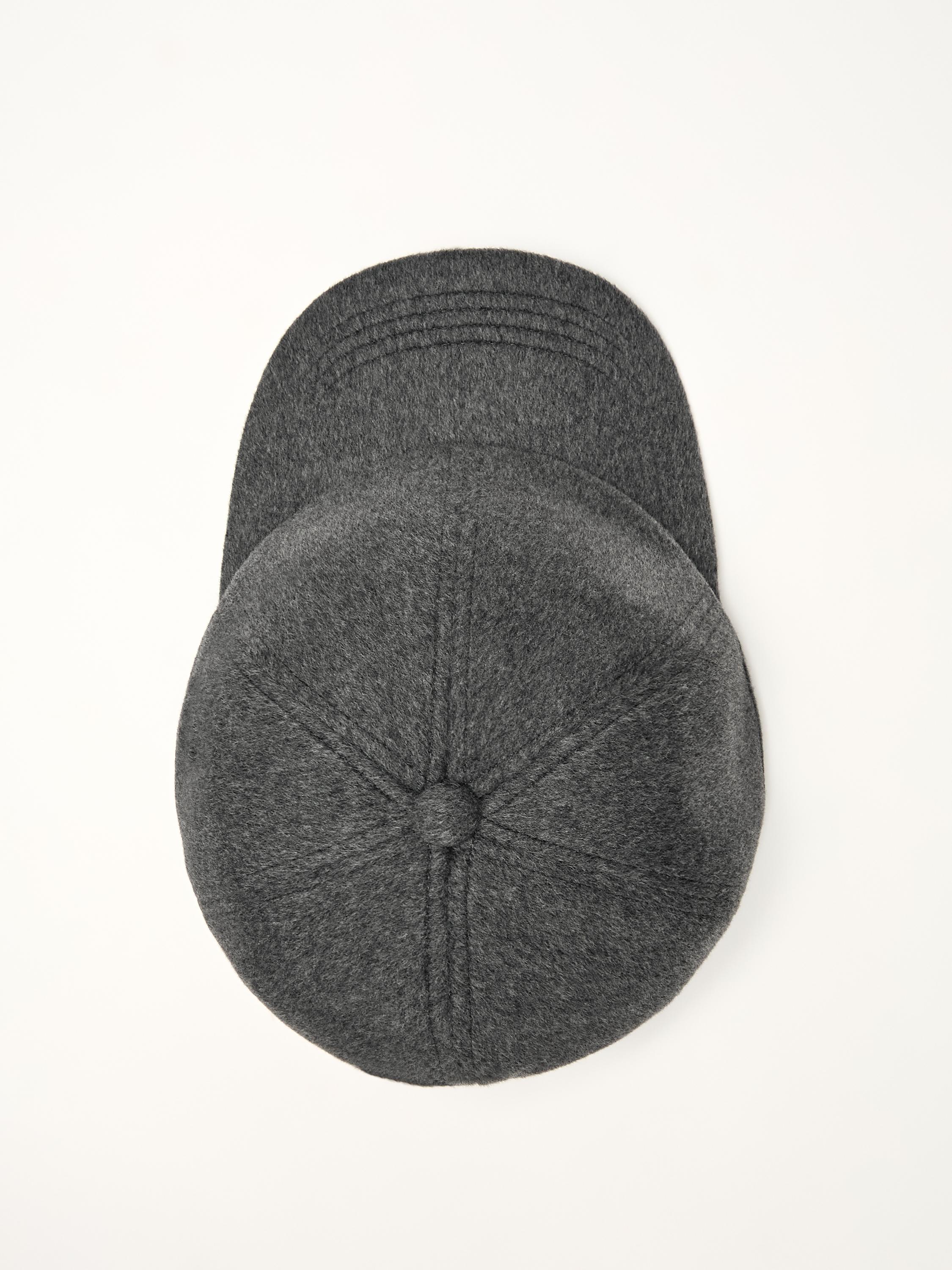 Wool blend cap