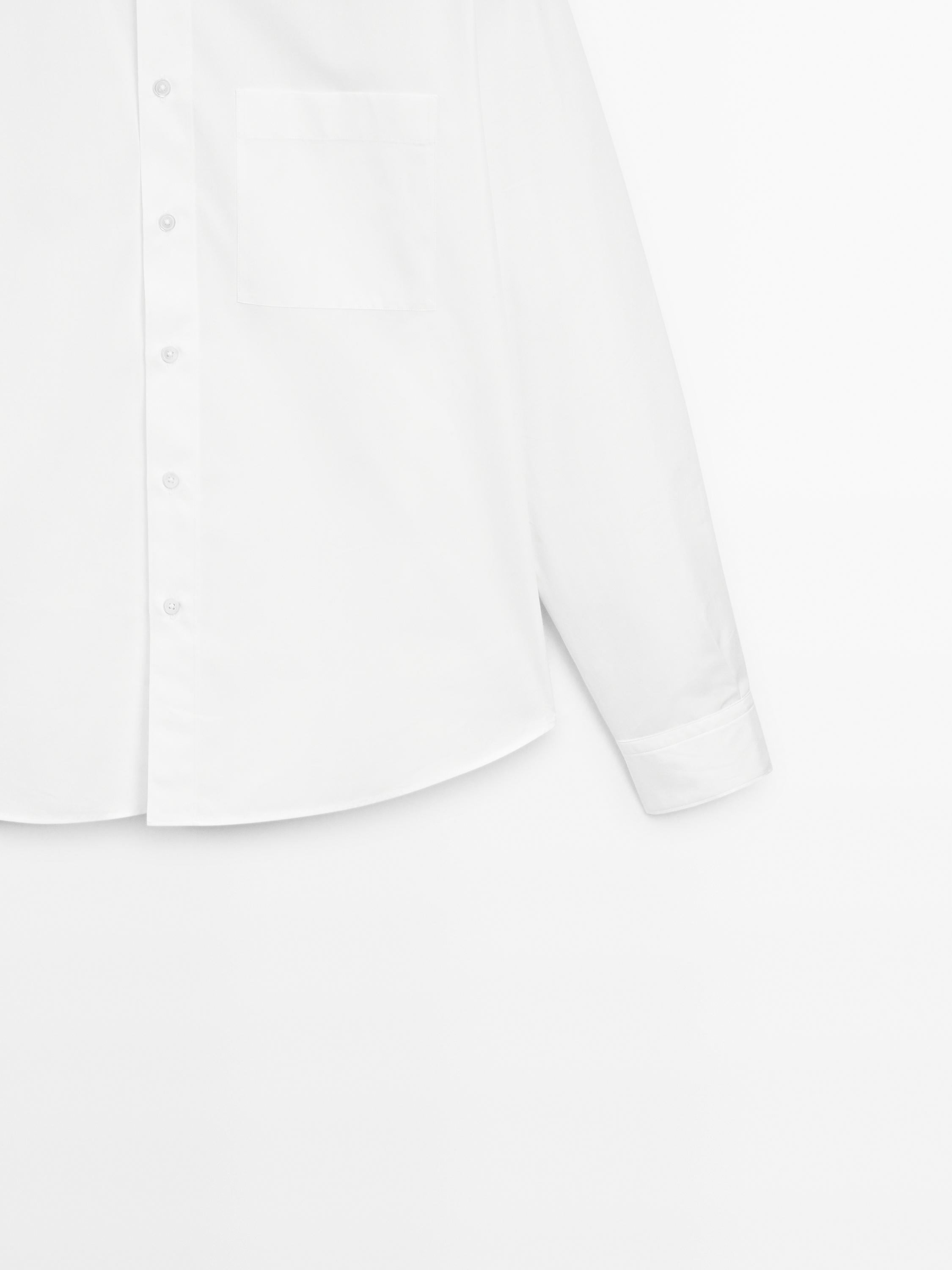 Camisa regular fit 100% algodón