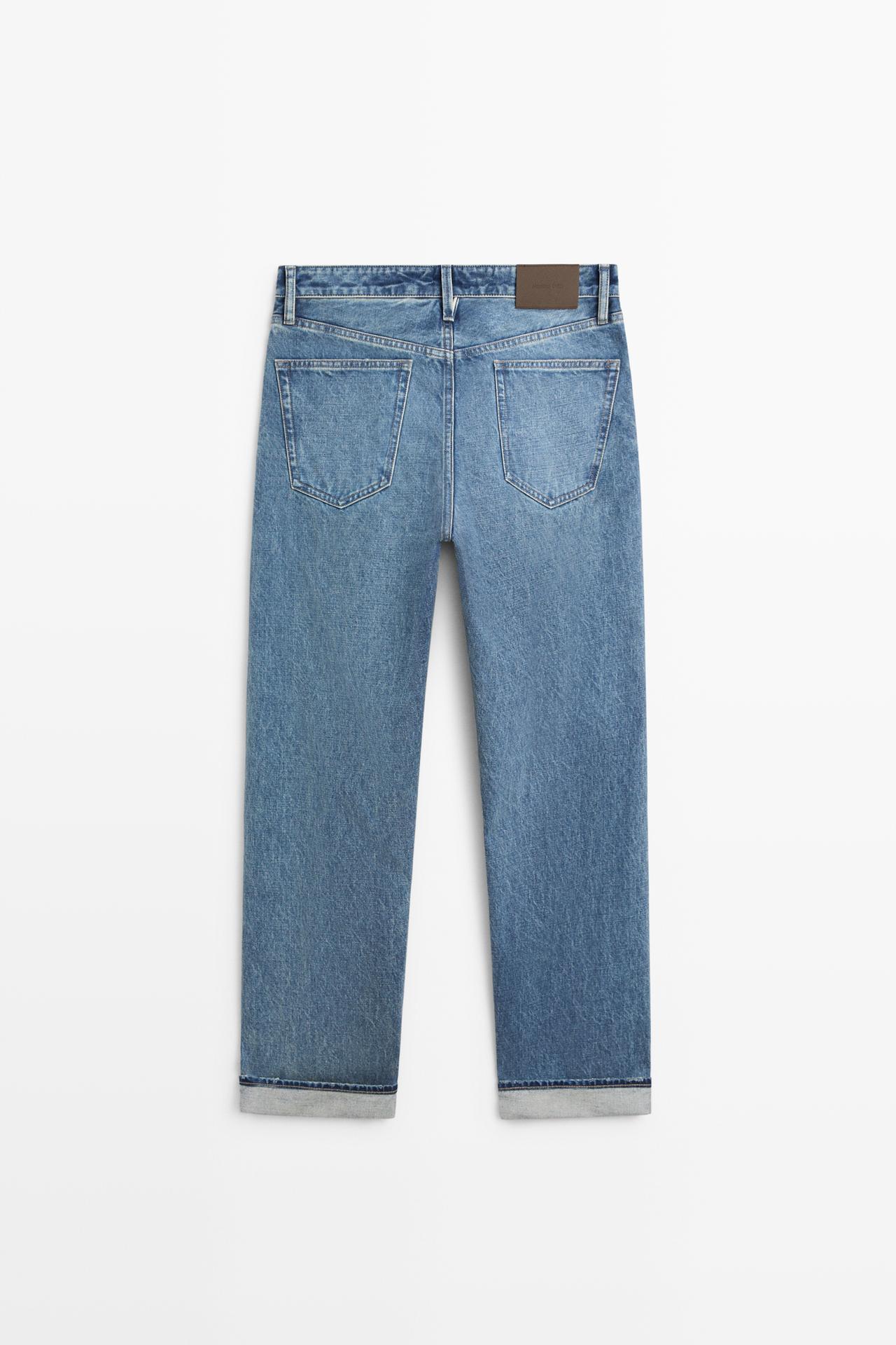 Selvedge fit jeans — BLUE