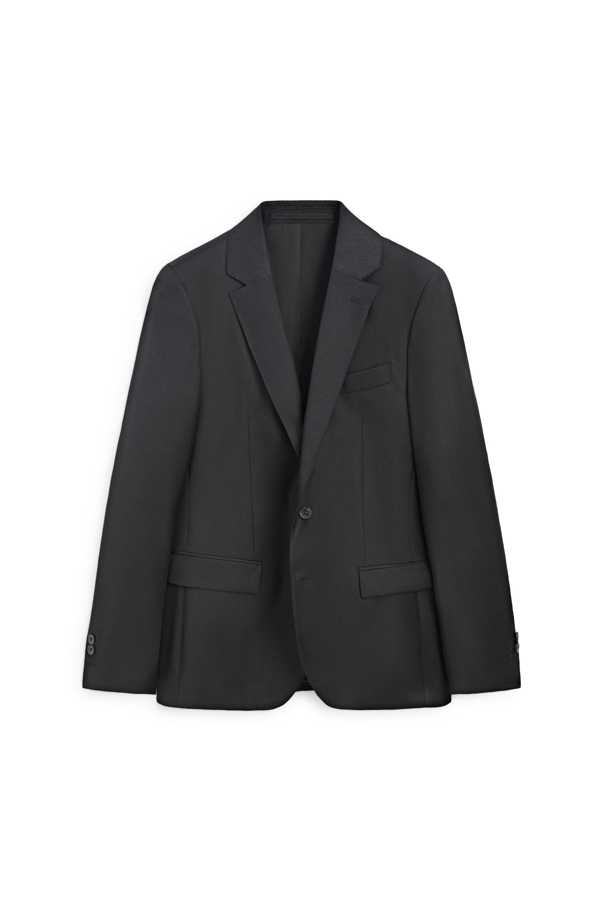 Massimo Dutti %100 yün takım elbise ceketi görsel 2
