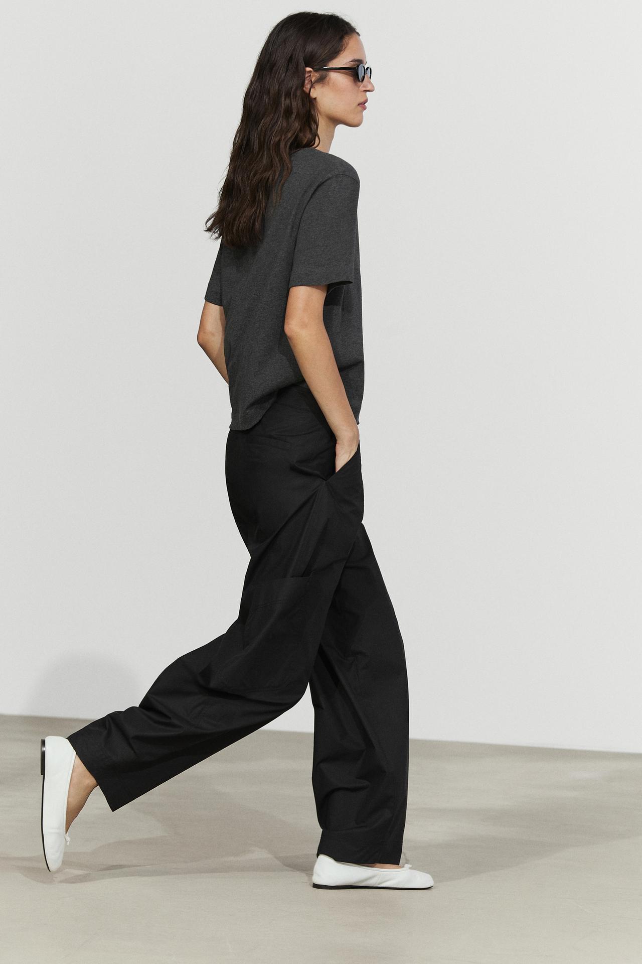 Short sleeve T-shirt with pocket detail — MEDIUM GREY