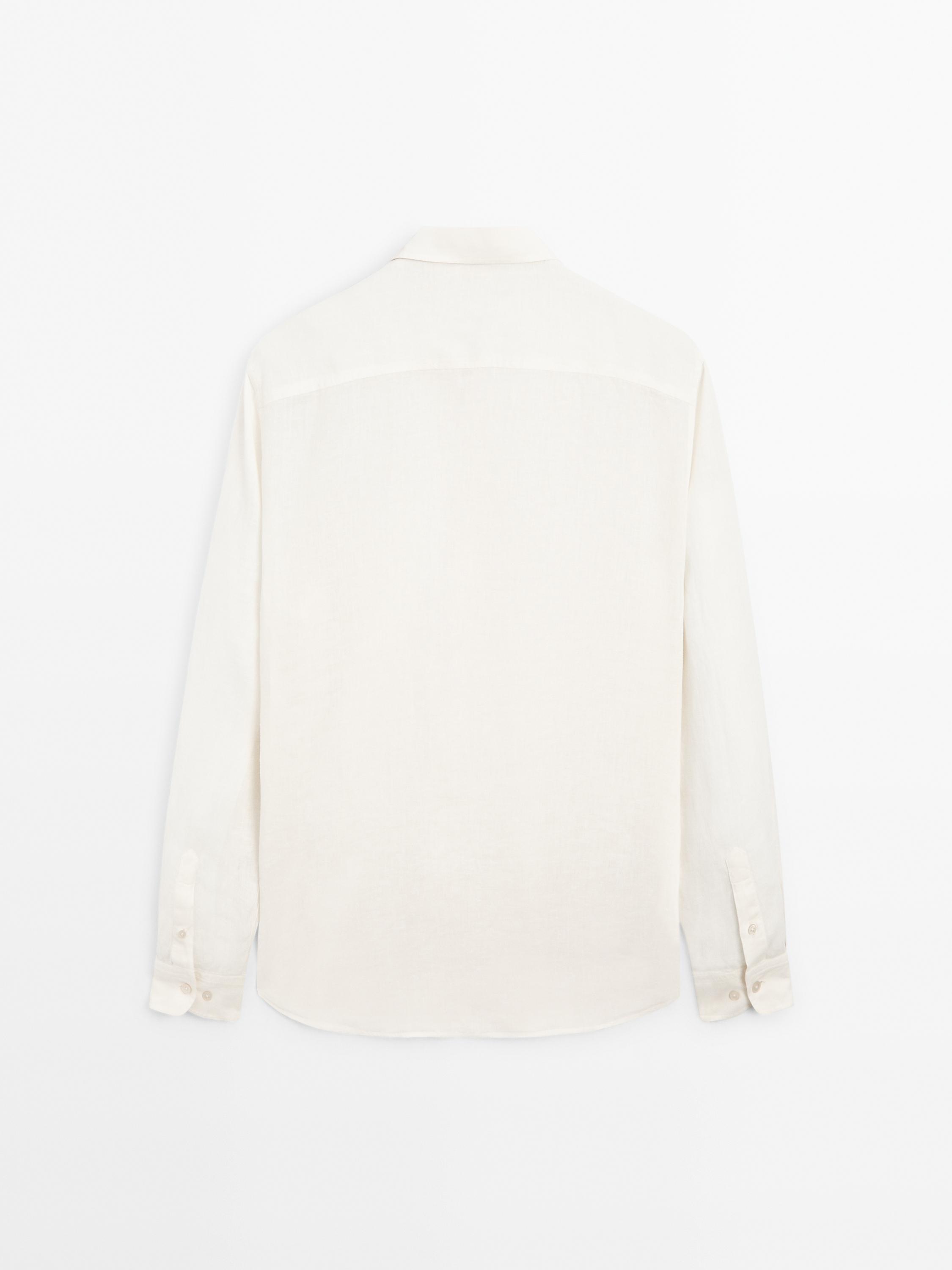 Regular fit shirt with pocket detail