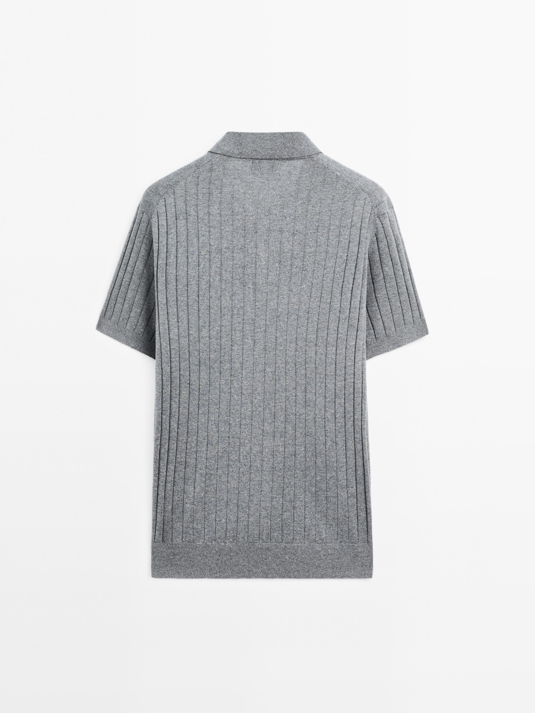 Polo de punto canalé