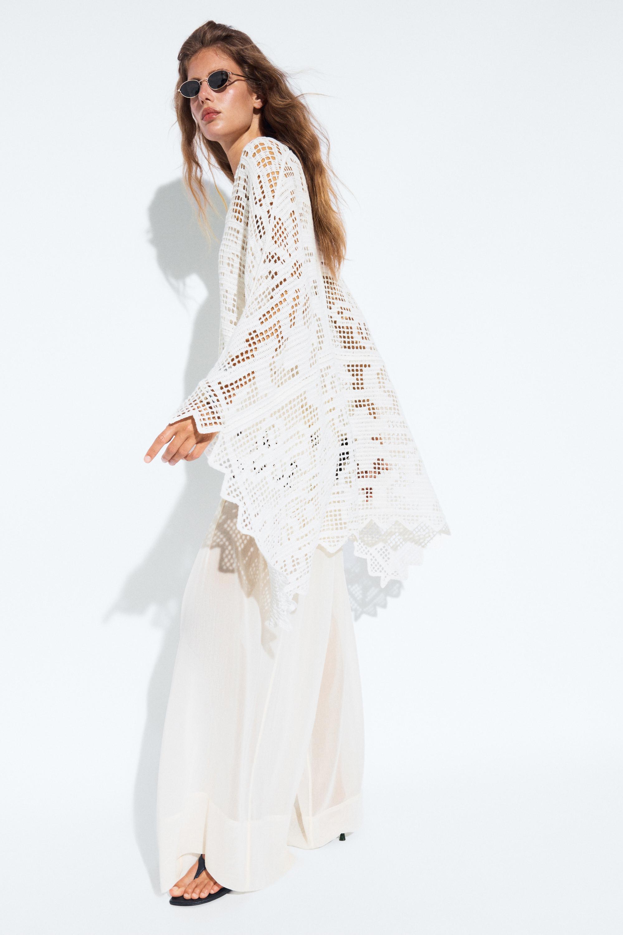 Crochet cape
