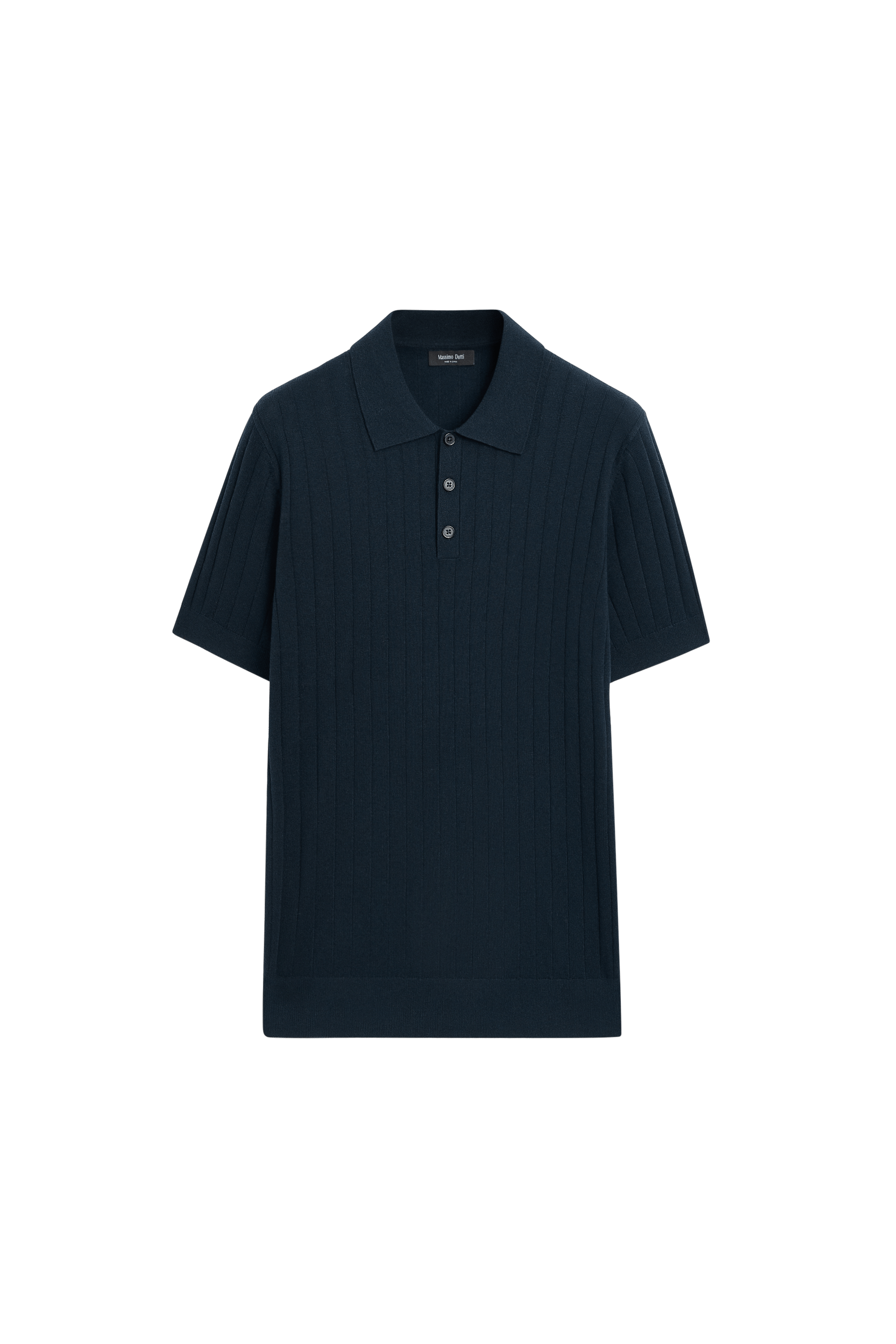 Massimo Dutti Pamuklu fitilli triko polo görsel 6
