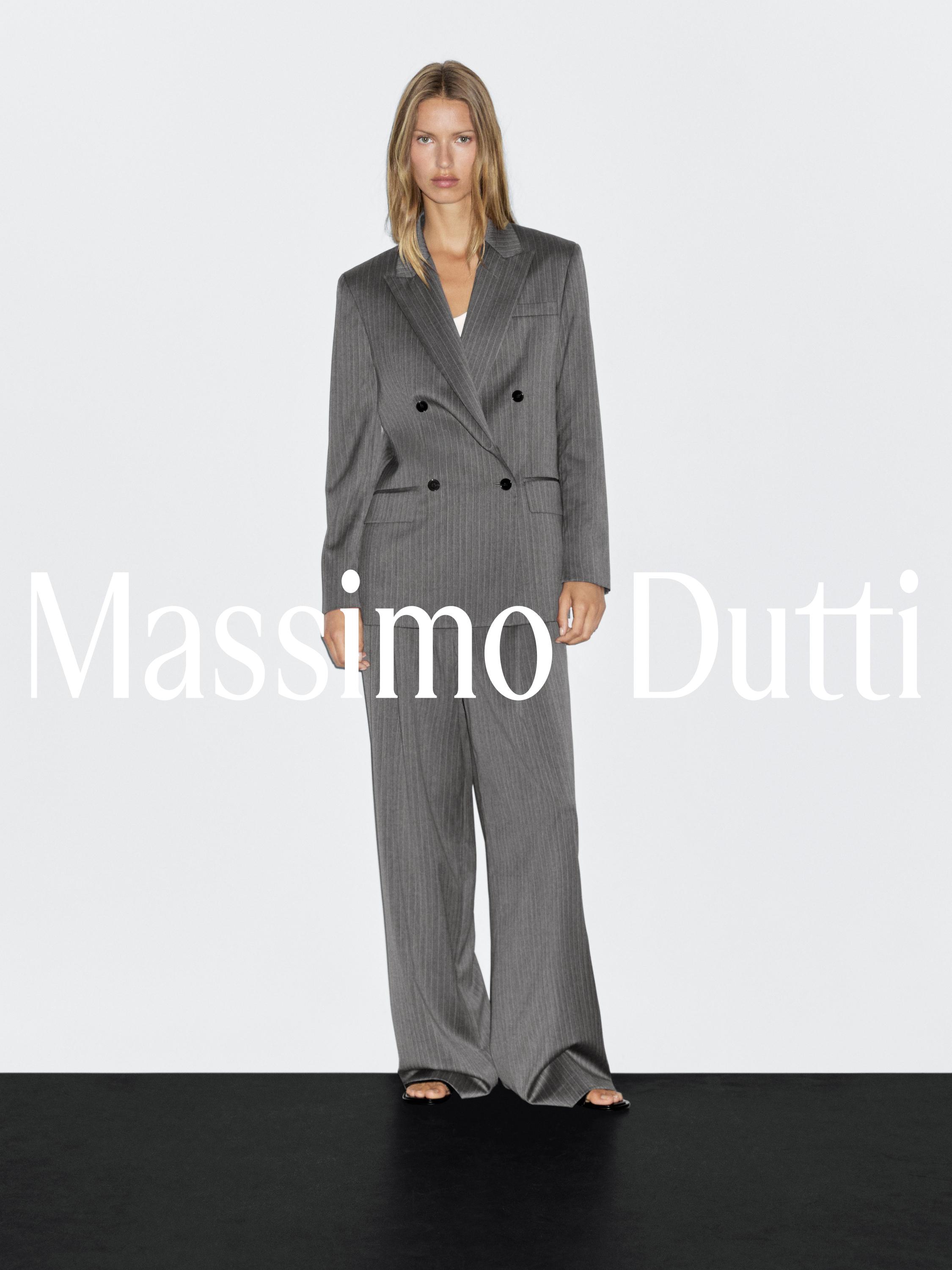 100% wool pinstripe blazer