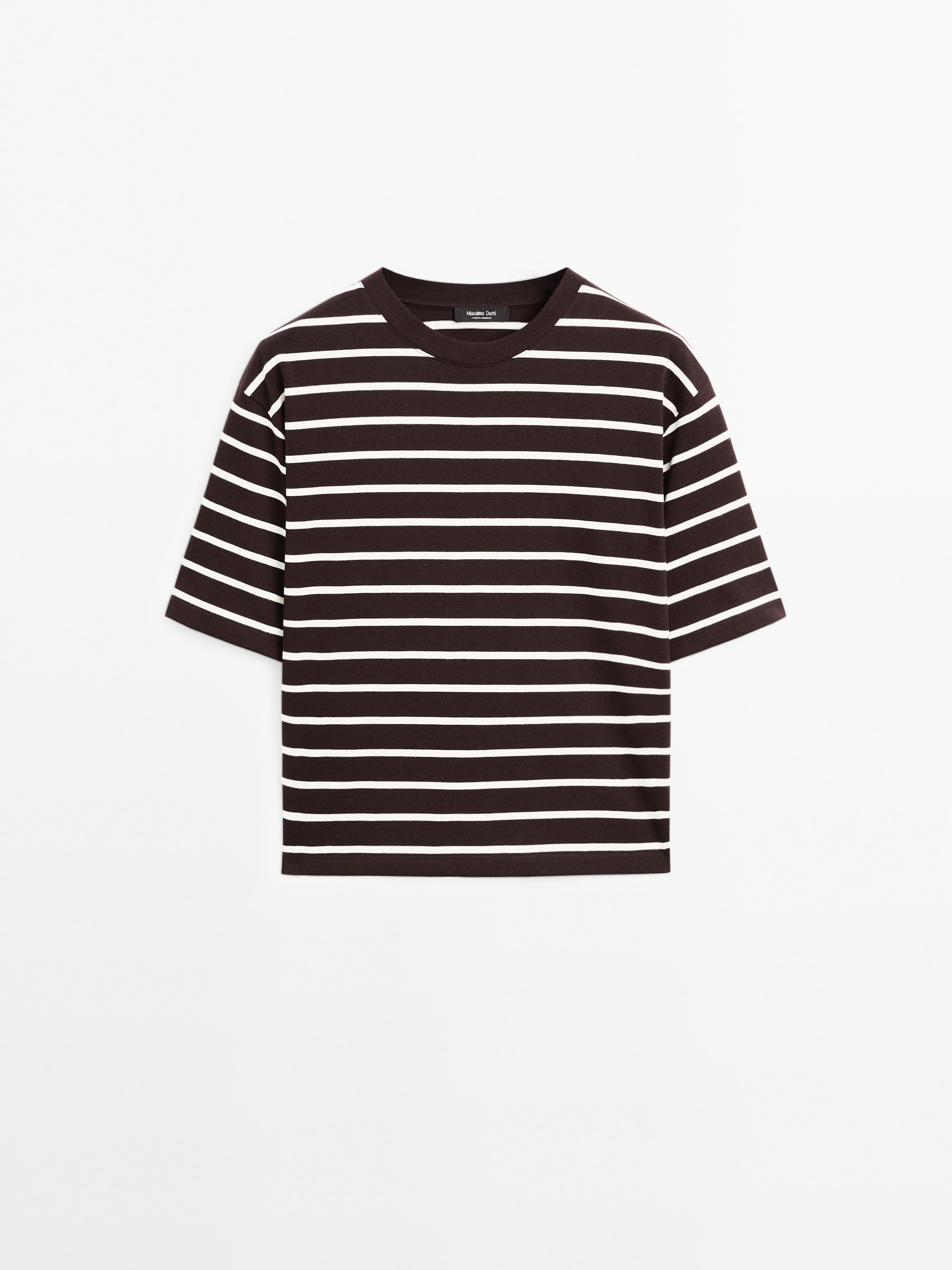 Camiseta rayas 100% algodón