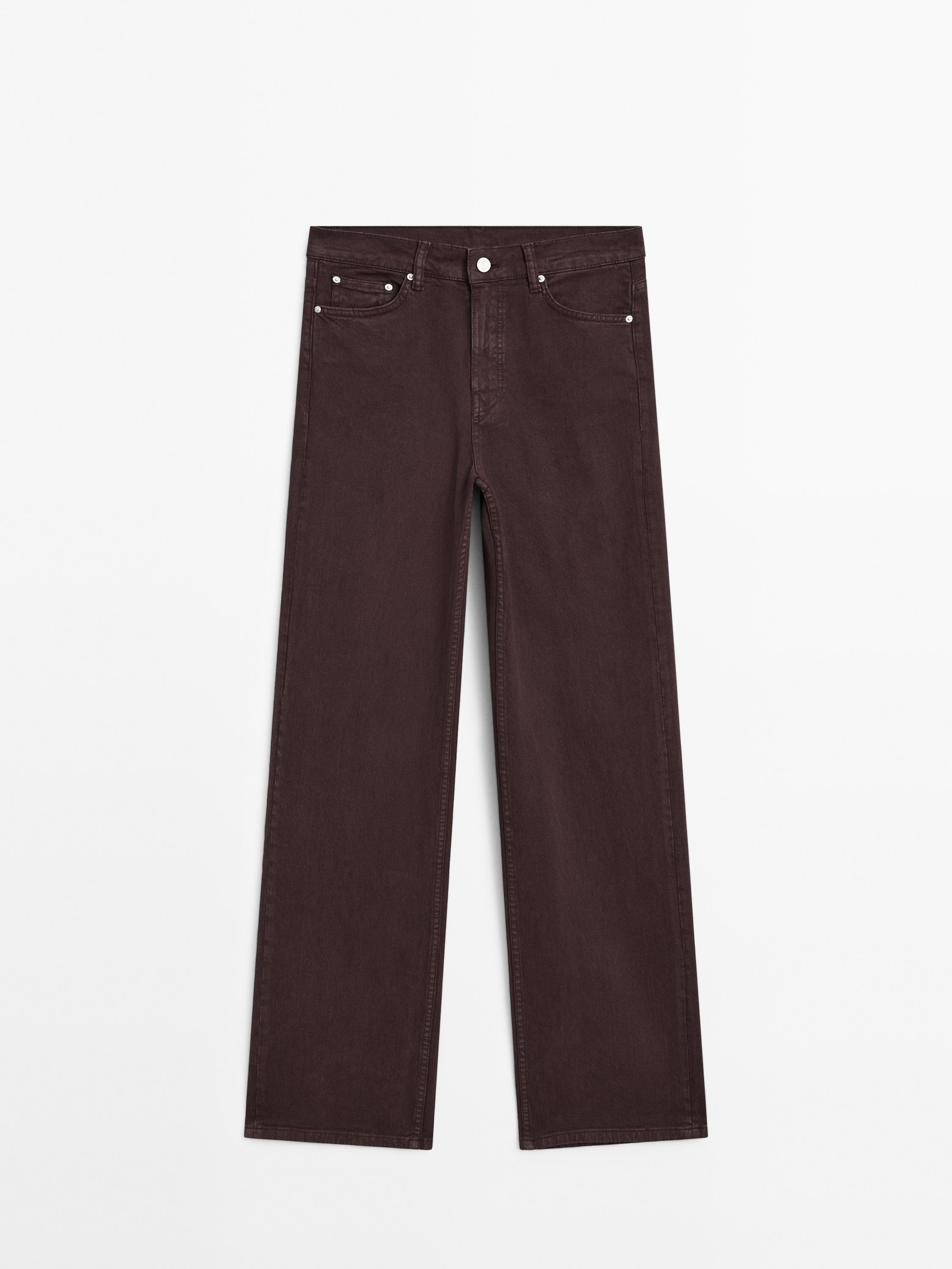 Straight-fit jeans with pockets