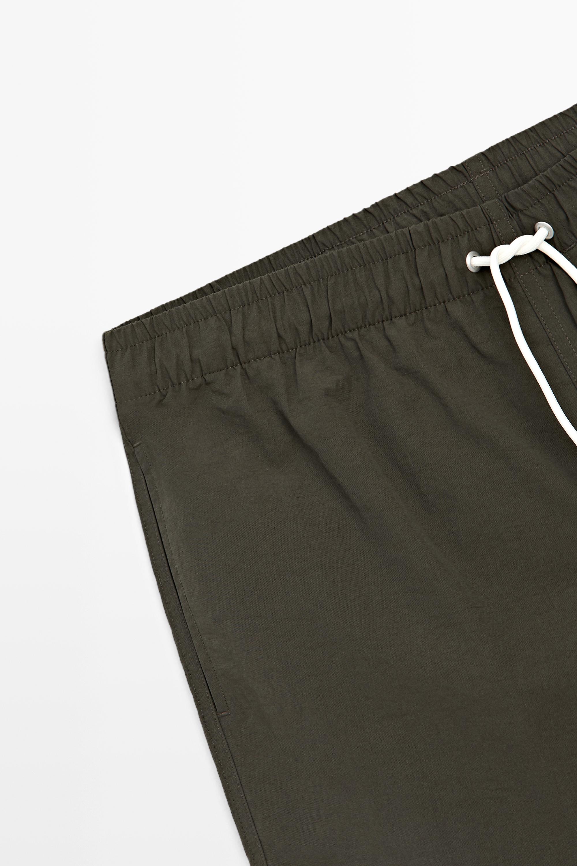 Plain swim trunks — KHAKI