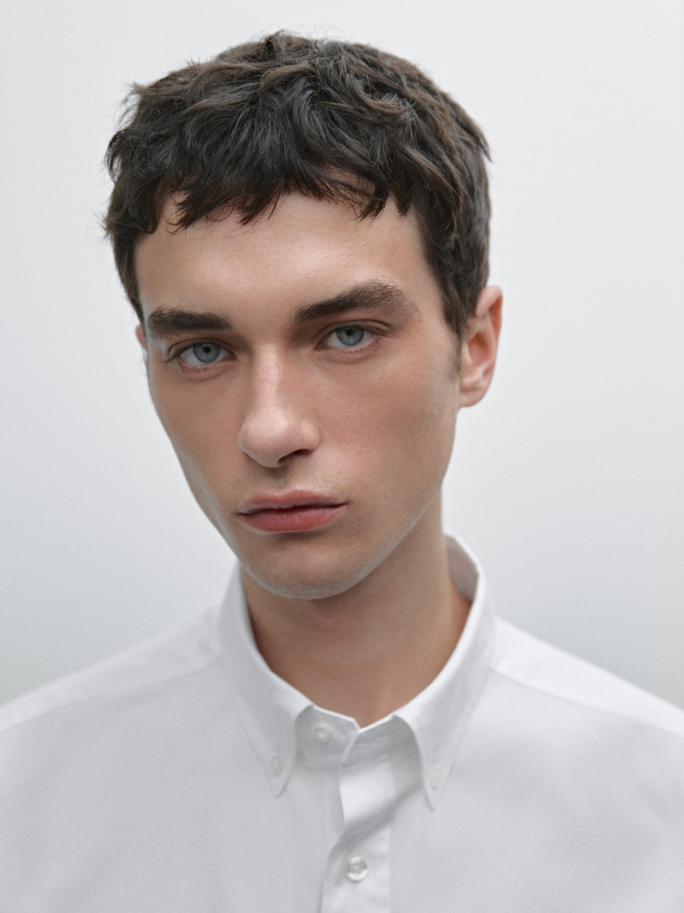 100% cotton Oxford shirt
