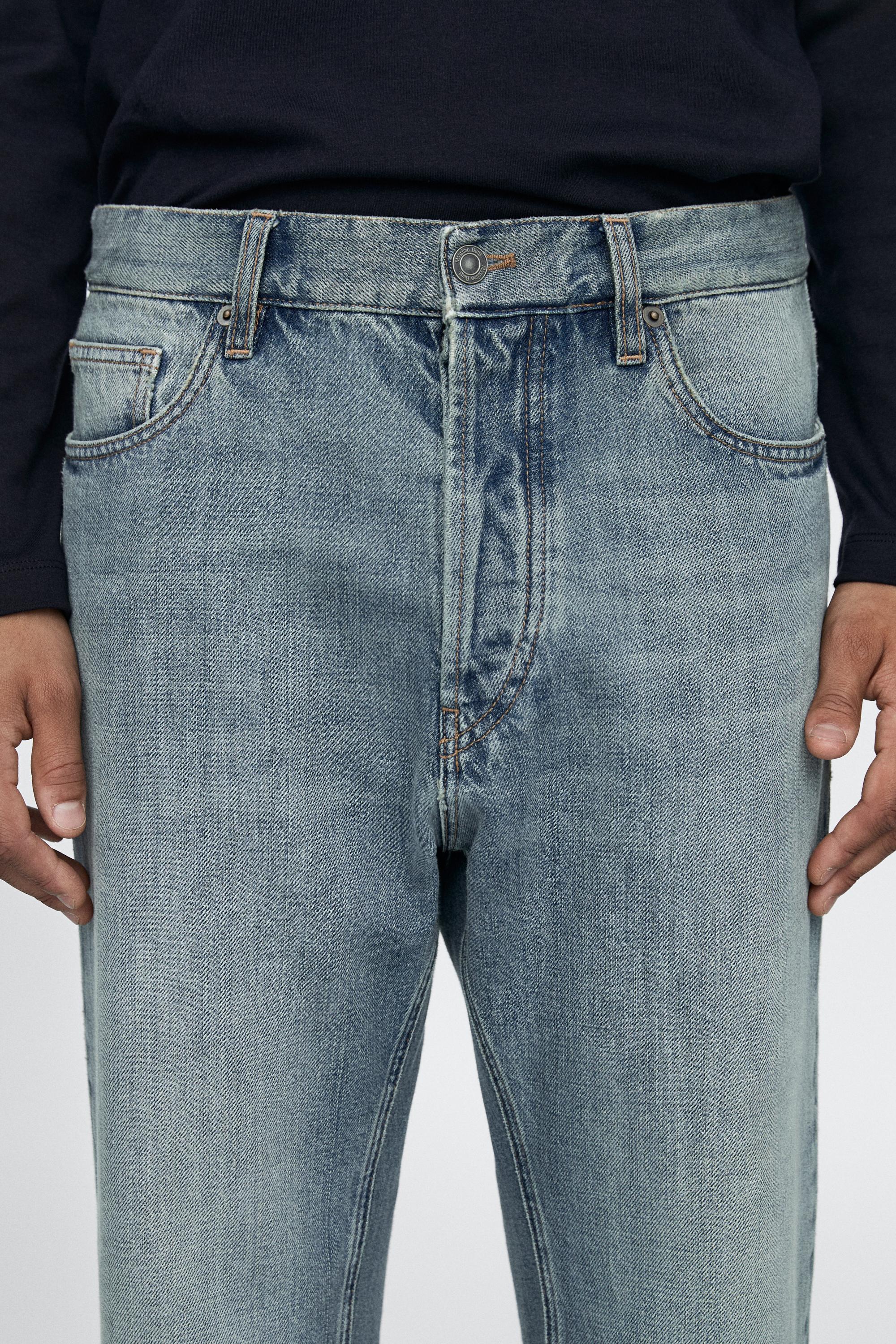 Straight-leg jeans — Light Blue