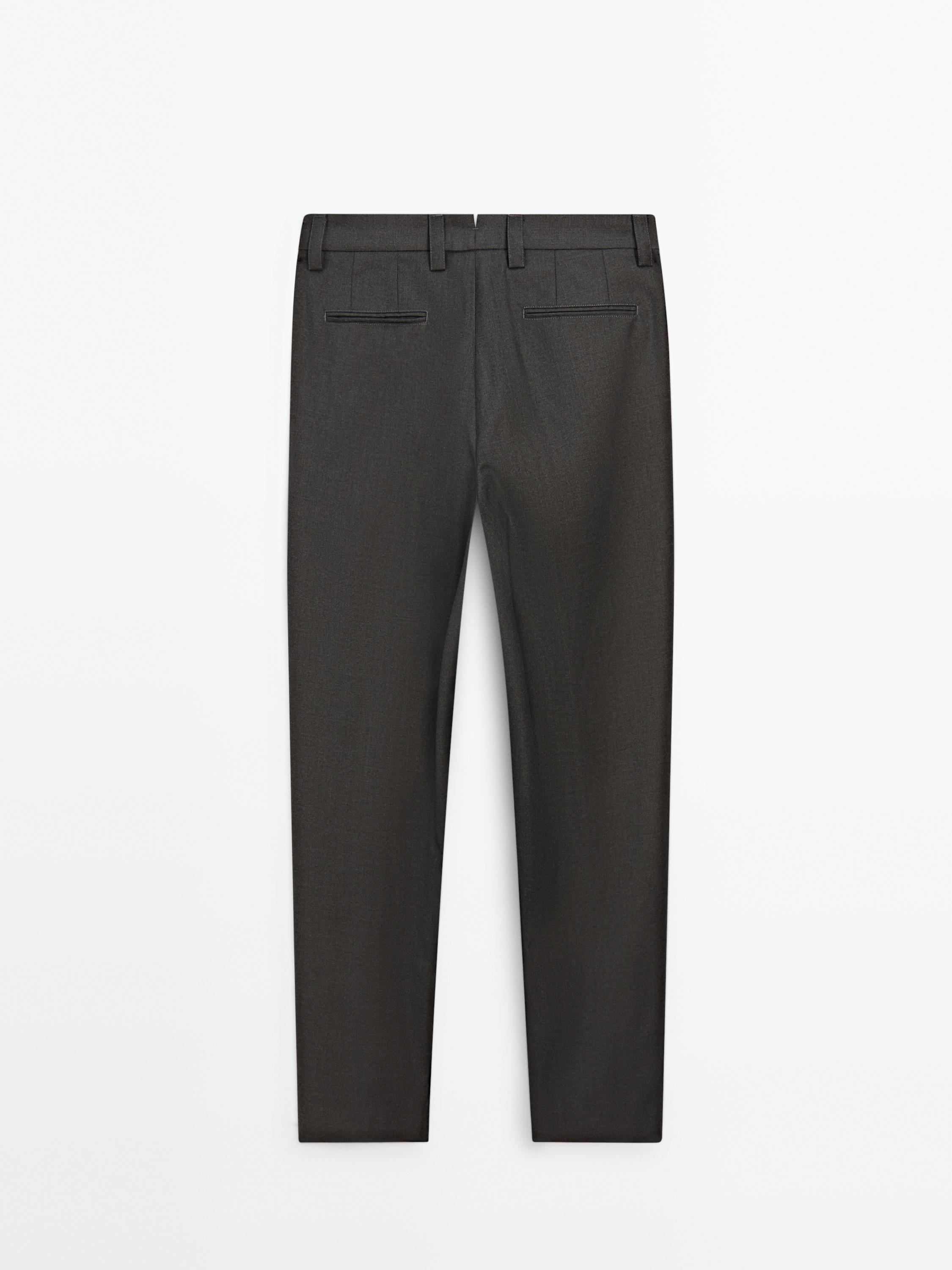 Pantalón pinzas wide fit