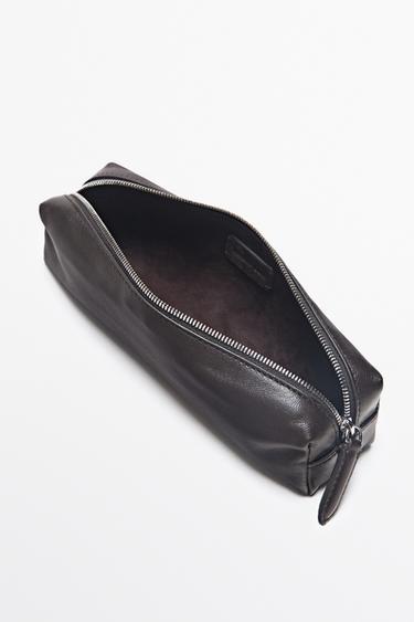 Nappa leather case — BROWN 3