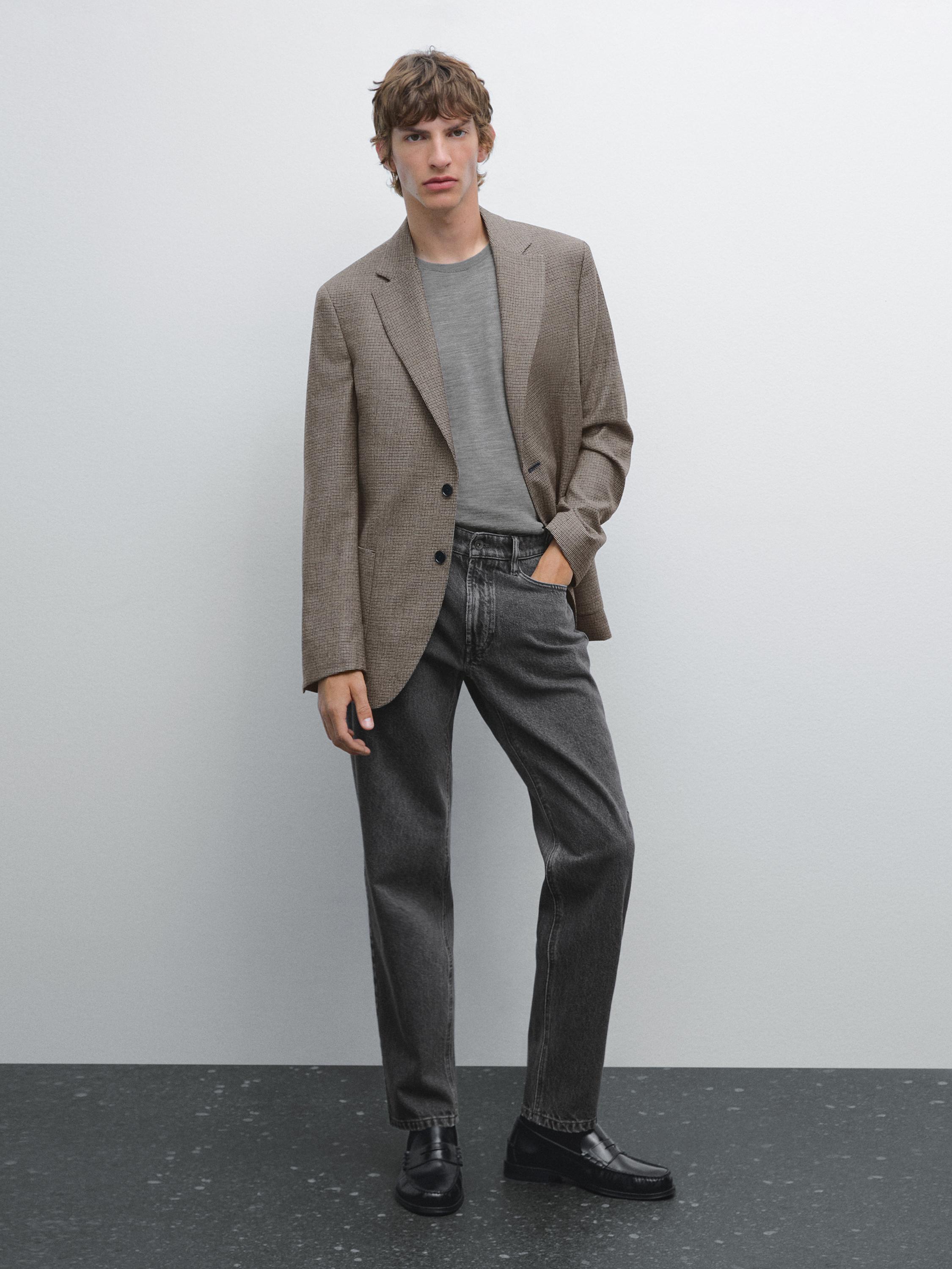 Tapered fit jeans
