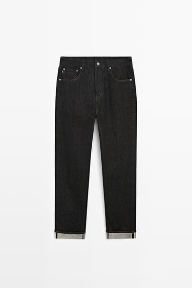 Selvedge fit jeans — BLACK 2