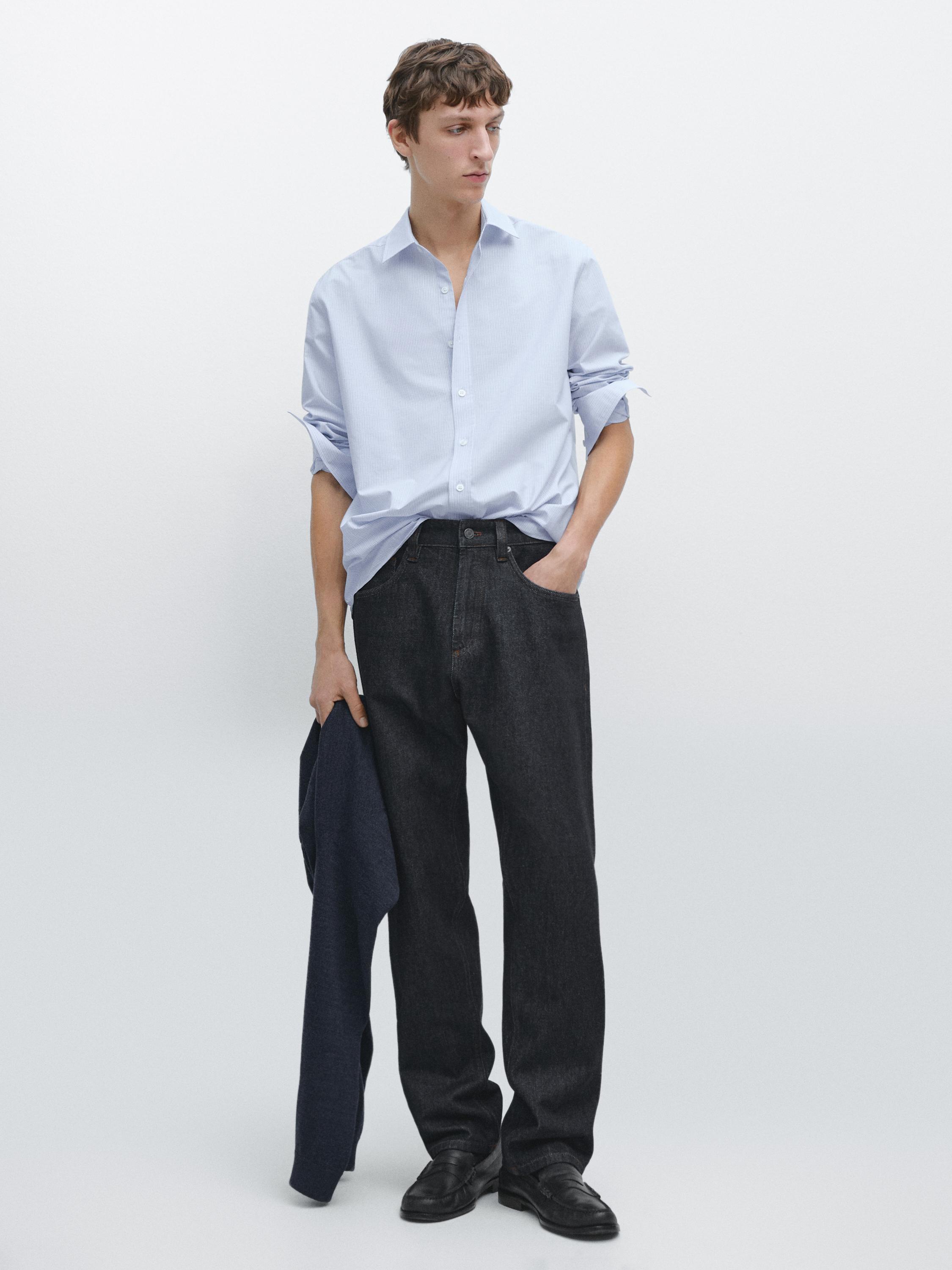 Relaxed-fit jeans — NAVY BLUE