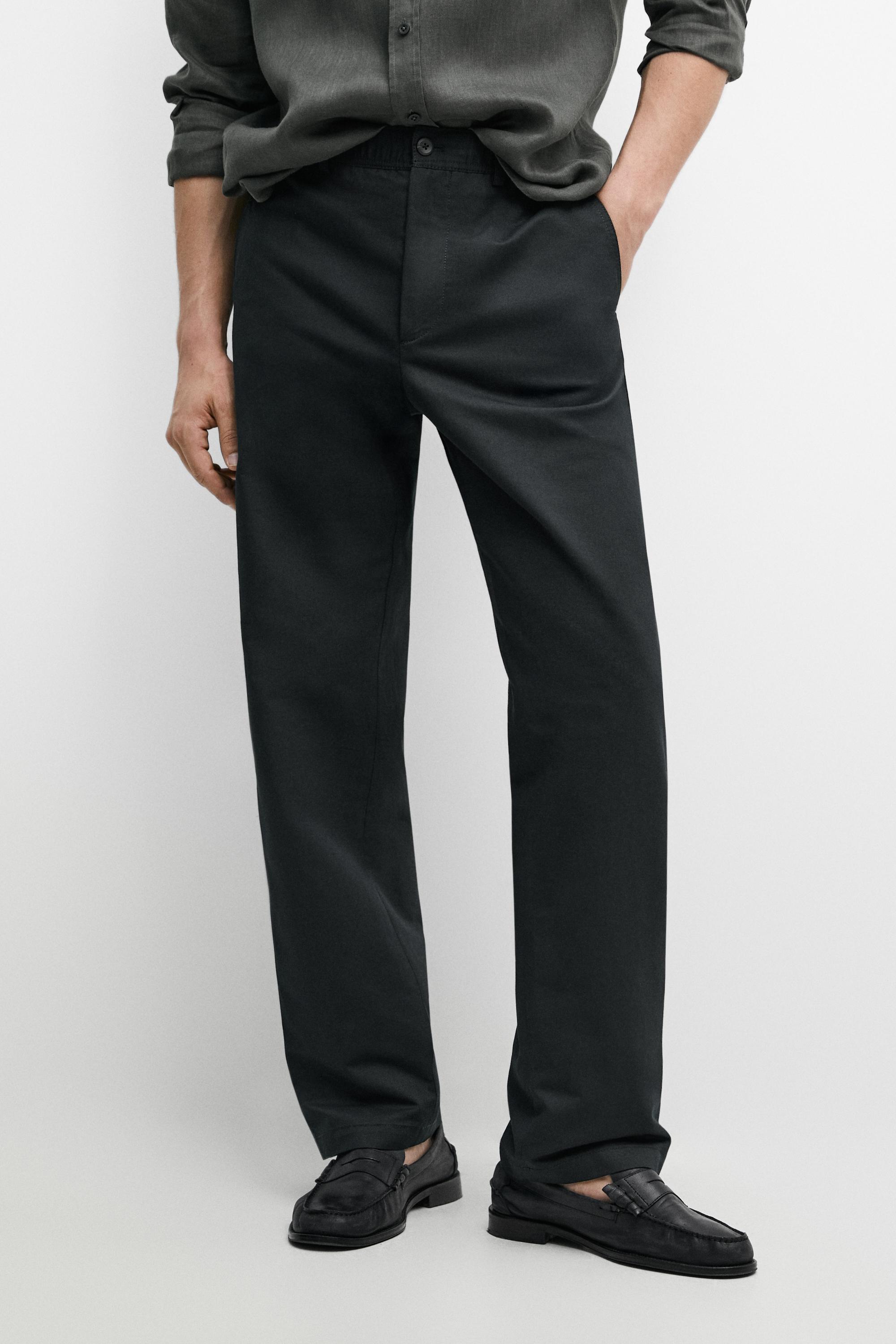 Jogger fit trousers — NAVY BLUE