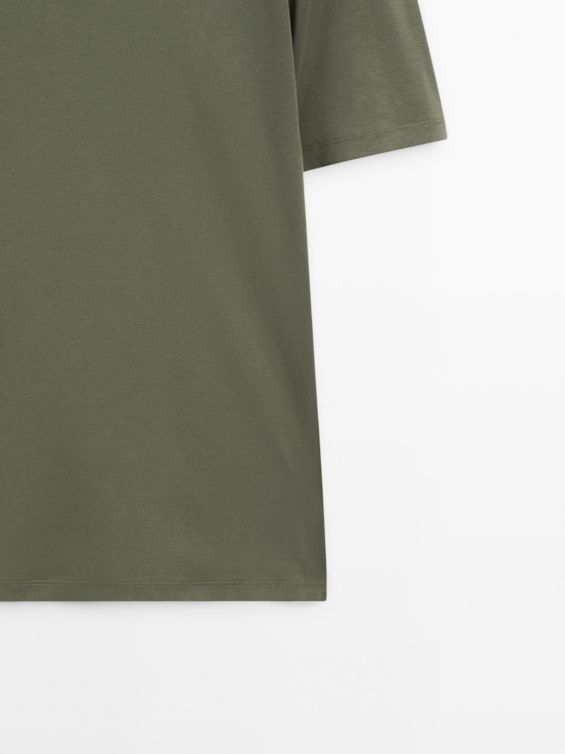 100% mercerised cotton T-shirt