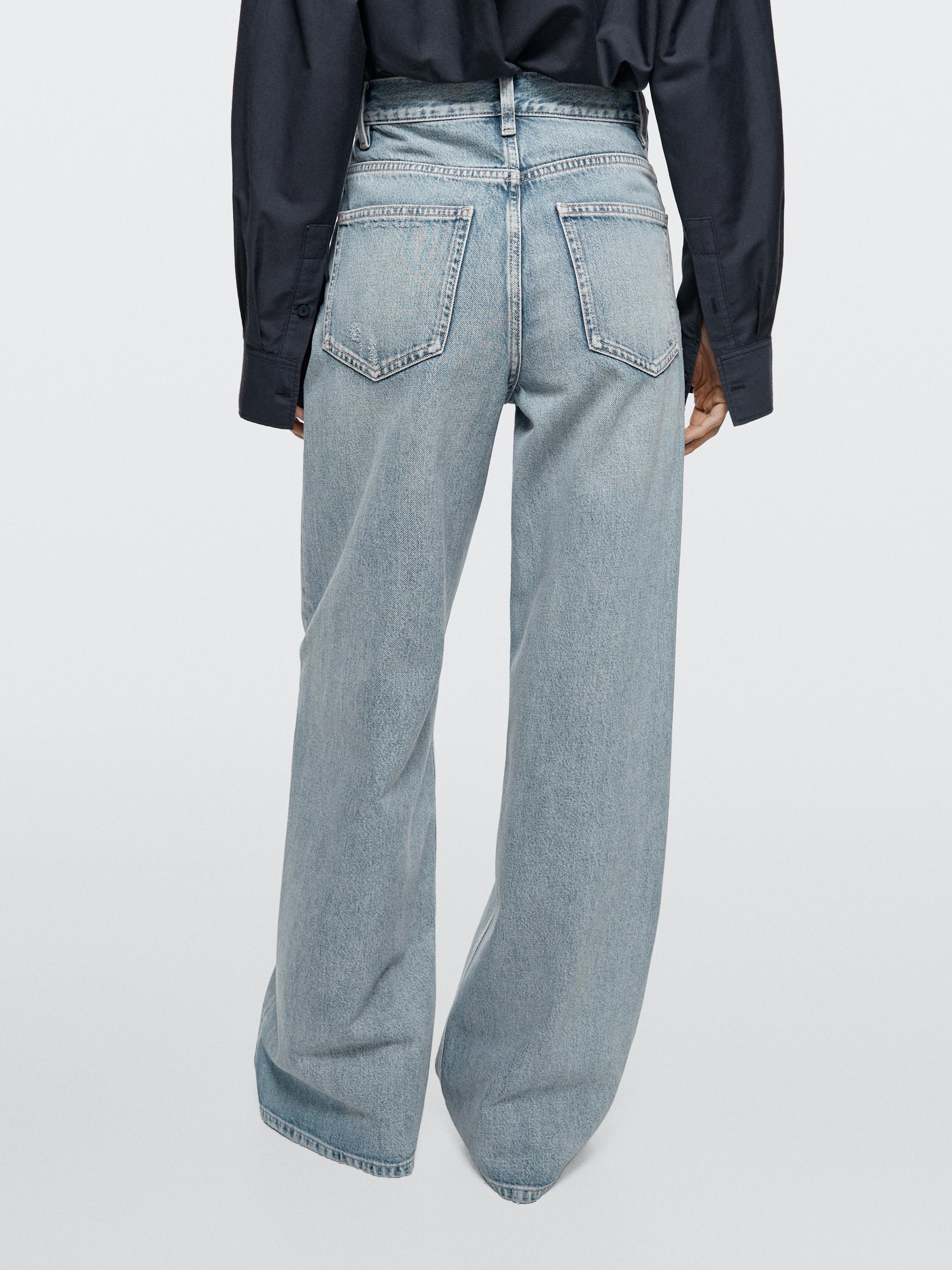 Wide-leg jeans — Light Blue