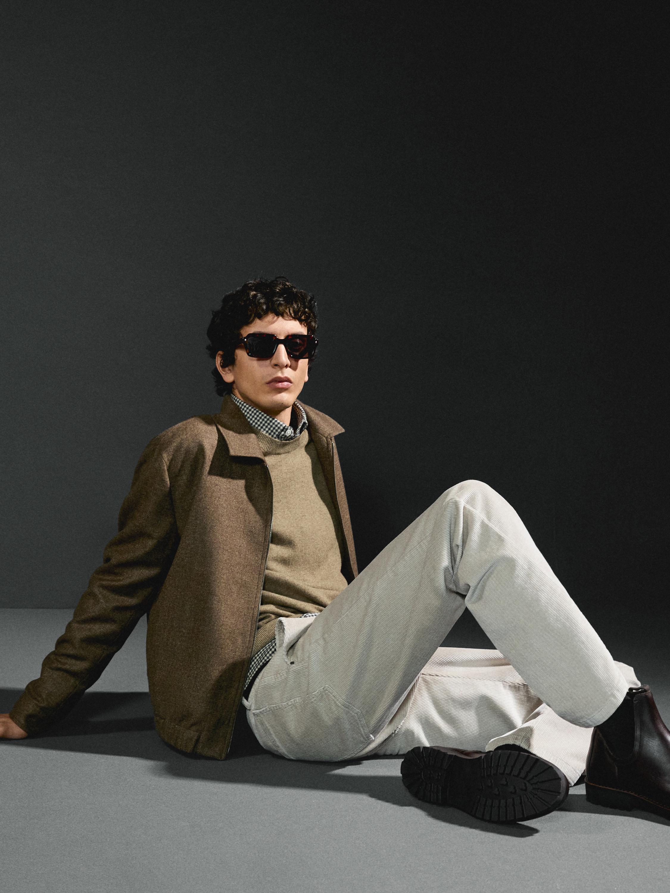 Rectangular sunglasses